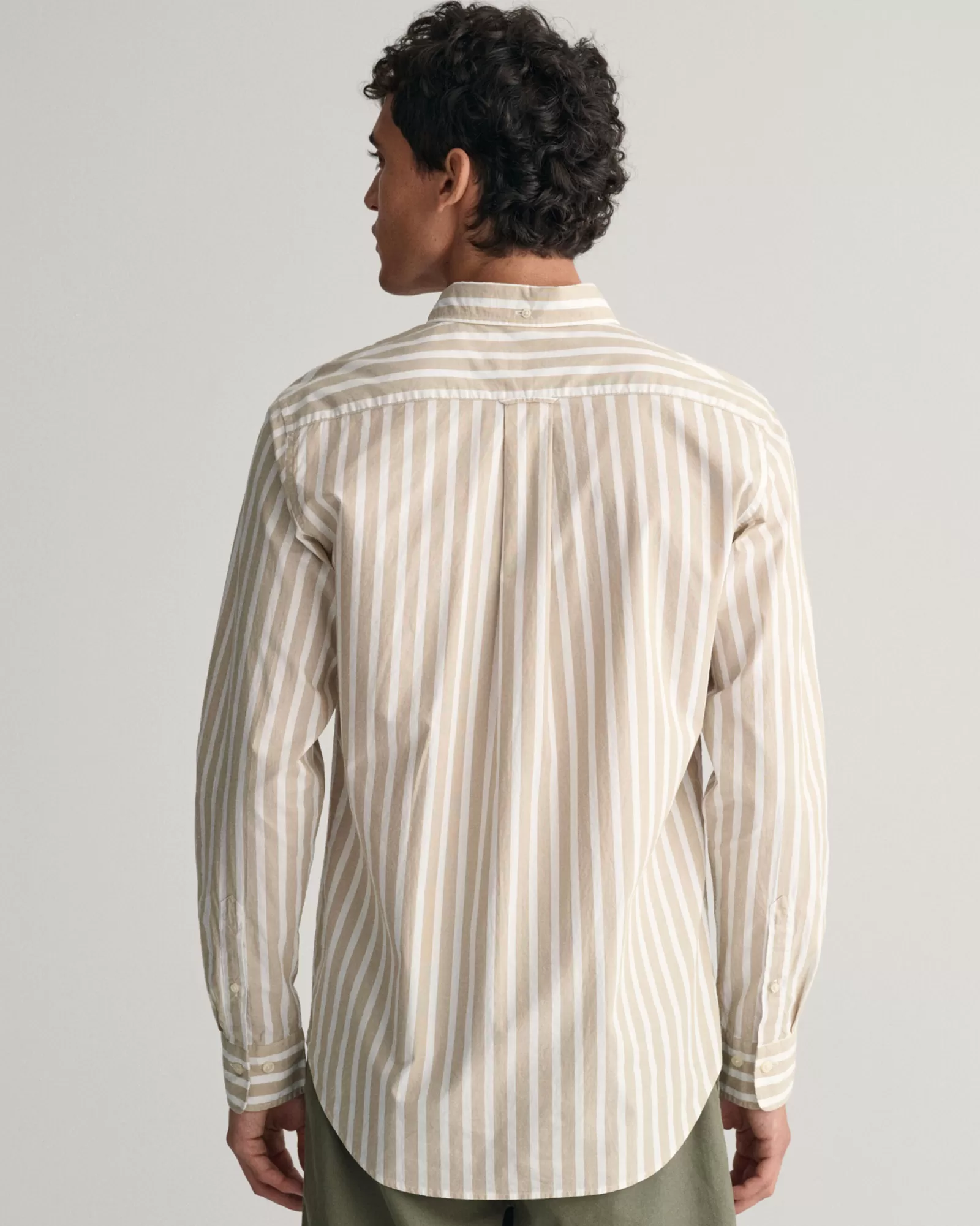 GANT Regular Fit Wide Striped Poplin Shirt | Skjortor