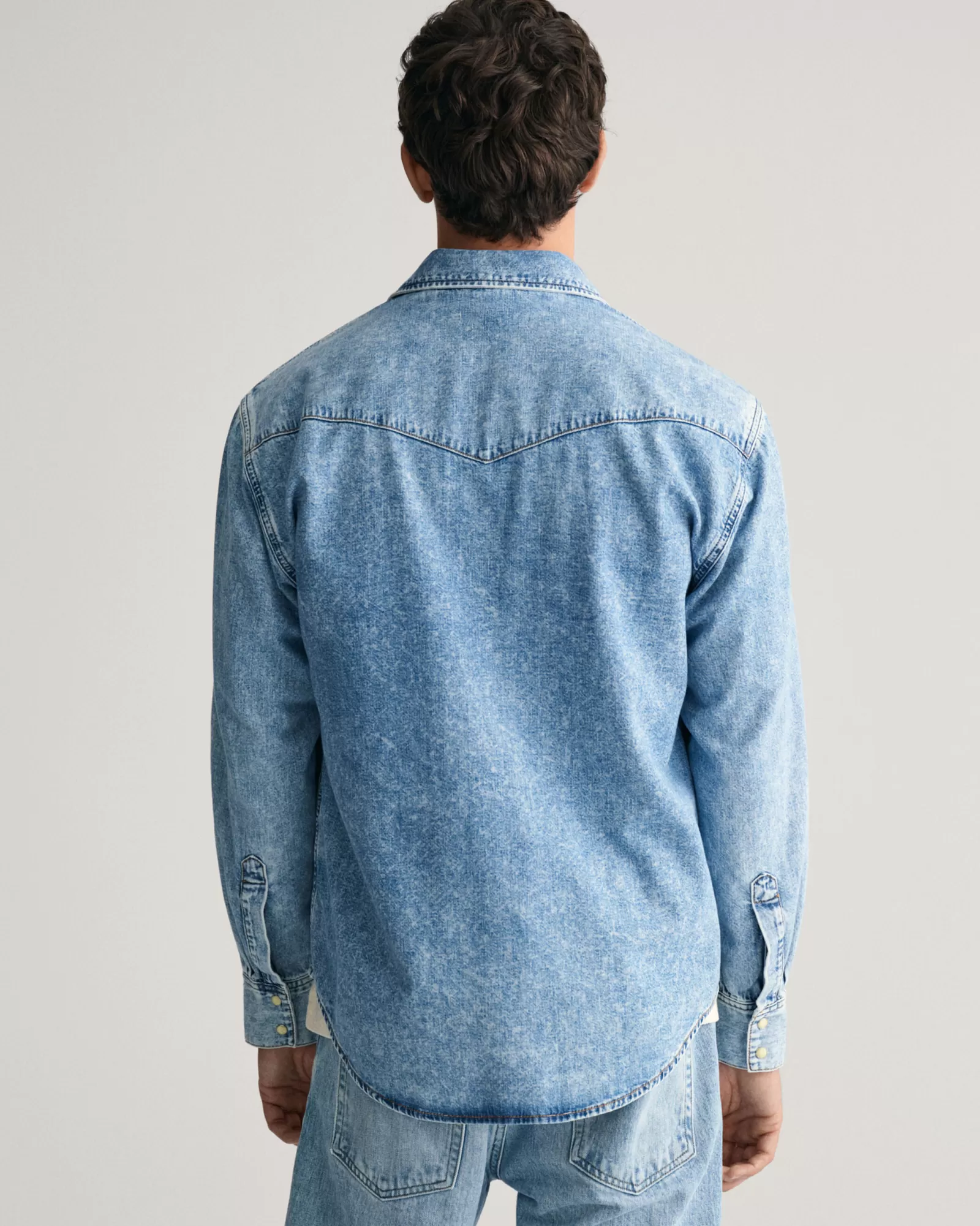 GANT Relaxed Fit Denim Rodeo Shirt | Skjortor