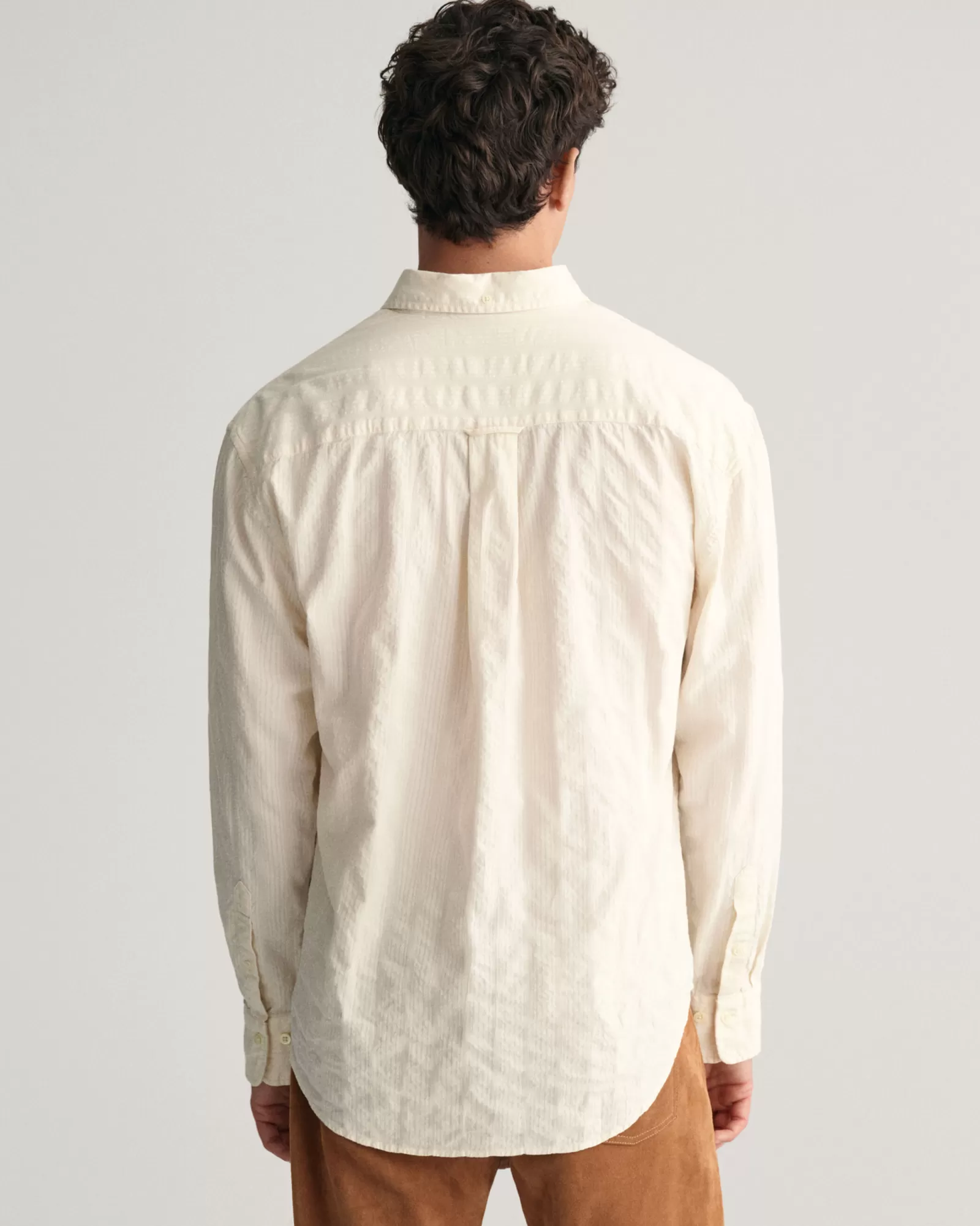 GANT Relaxed Fit Dobby Striped Shirt | Skjortor