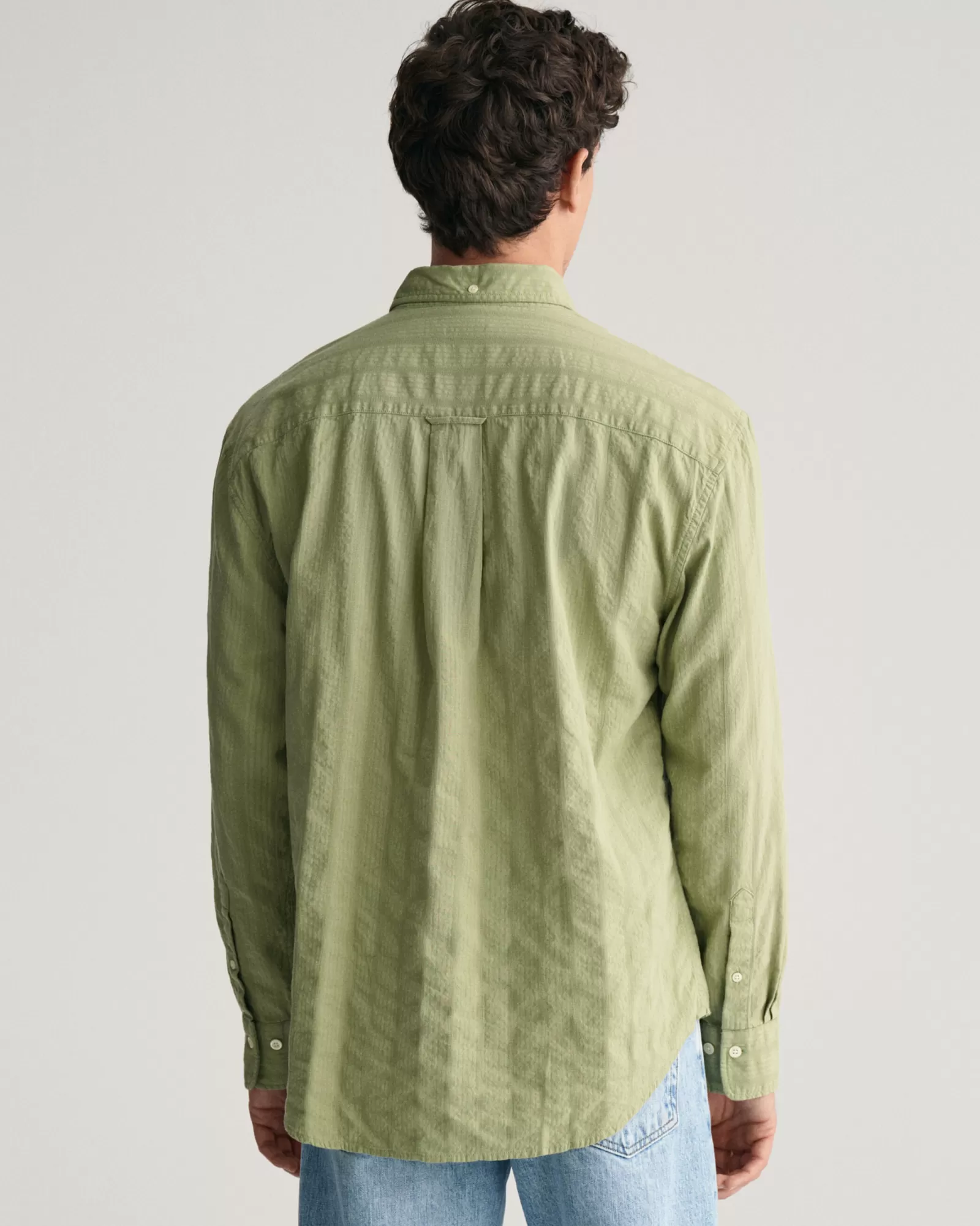 GANT Relaxed Fit Dobby Striped Shirt | Skjortor