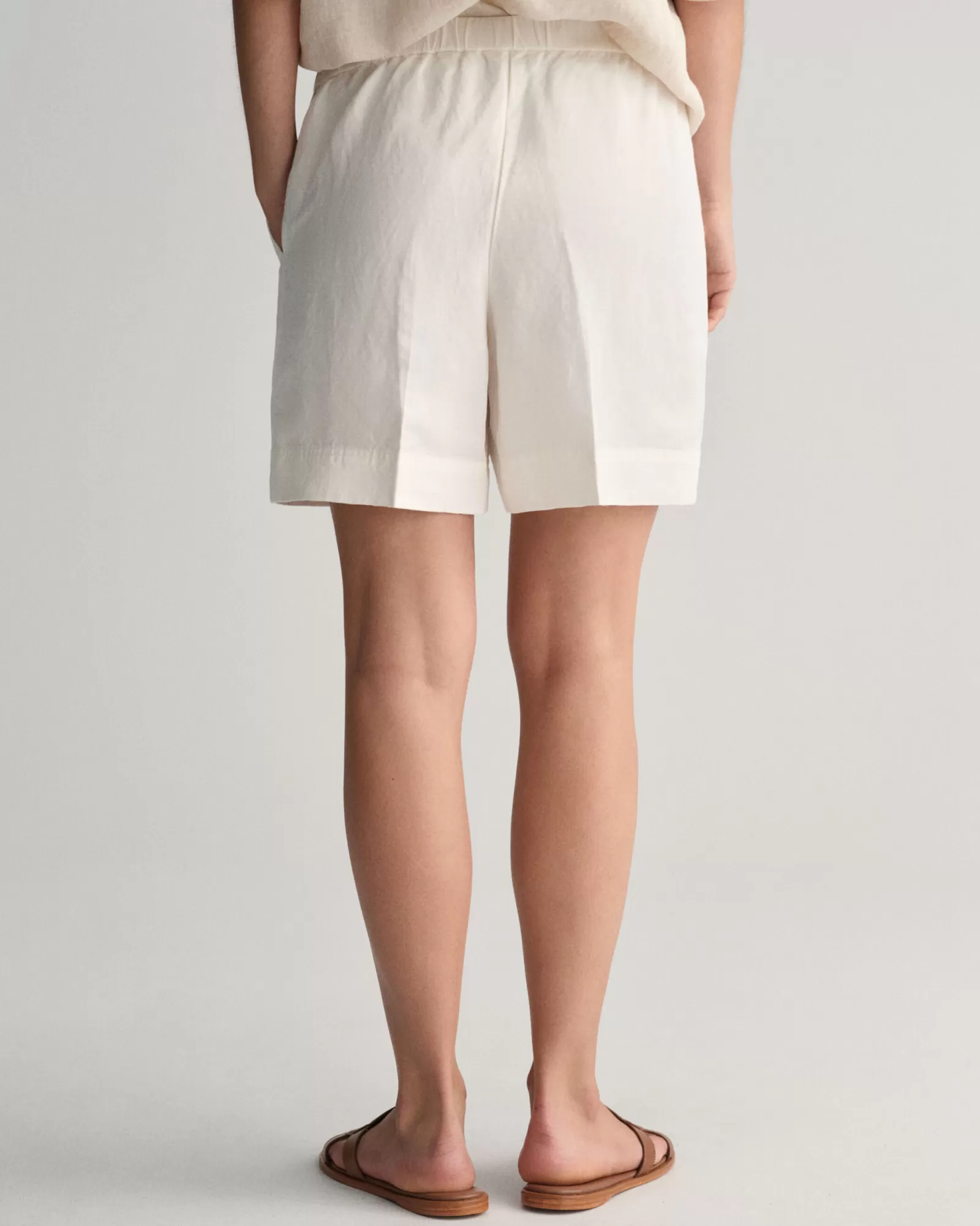 GANT Relaxed Fit Linen Blend Pull-On Shorts | Shorts