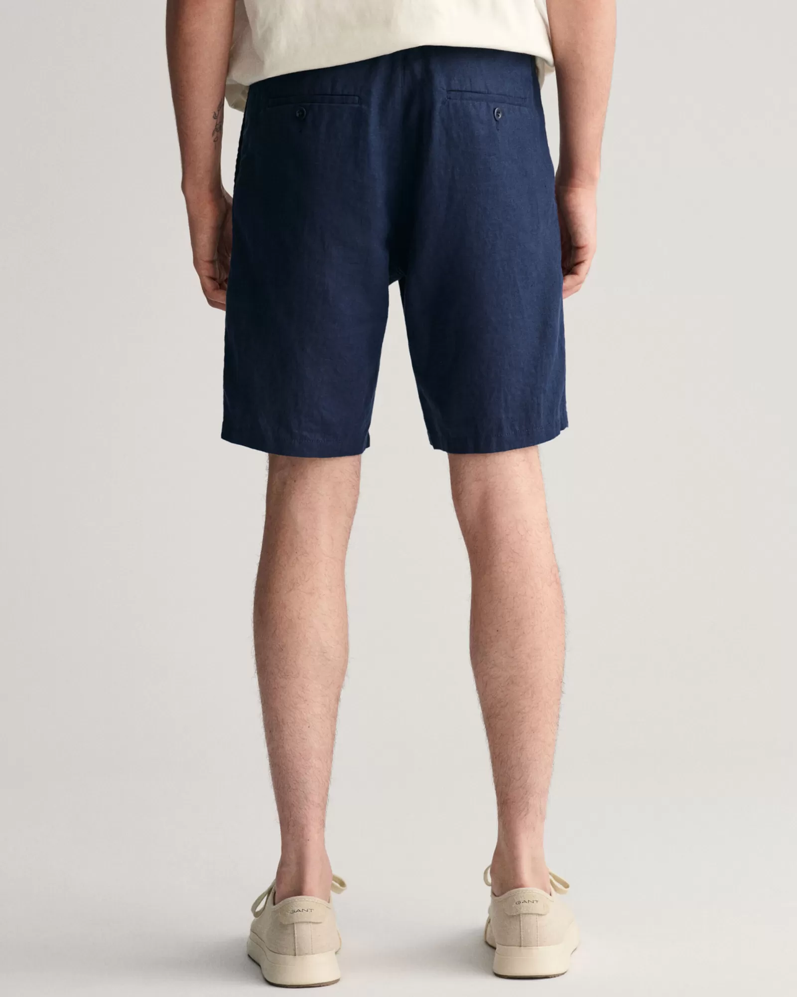 GANT Relaxed Fit Linen Drawstring Shorts | Shorts