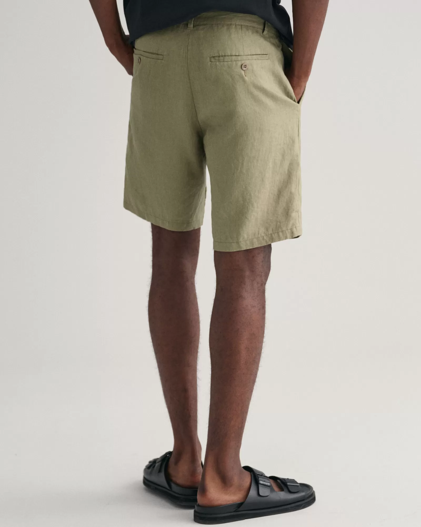 GANT Relaxed Fit Linen Drawstring Shorts | Shorts