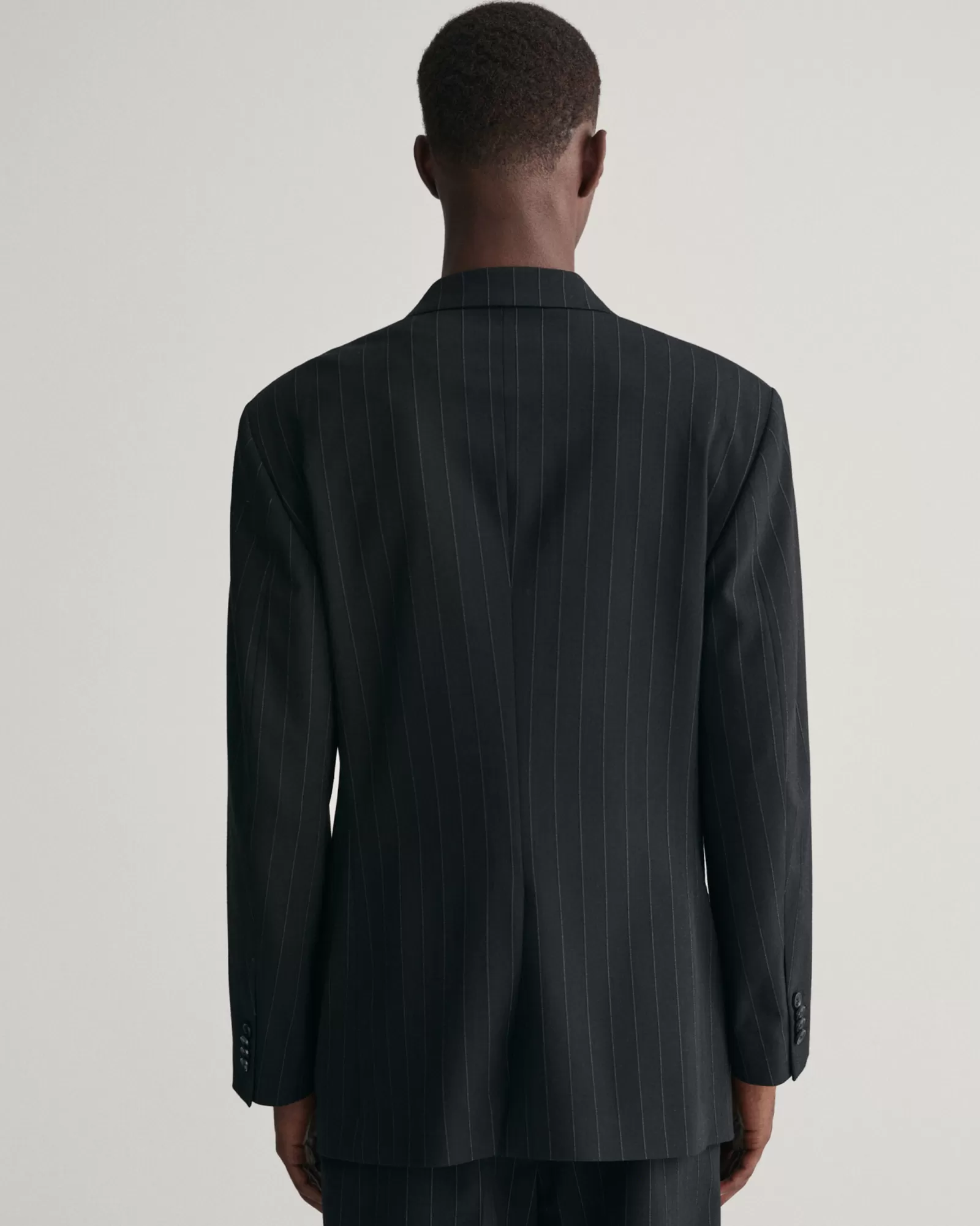 GANT Relaxed Fit Pinstripe Suit Blazer | Kavajer