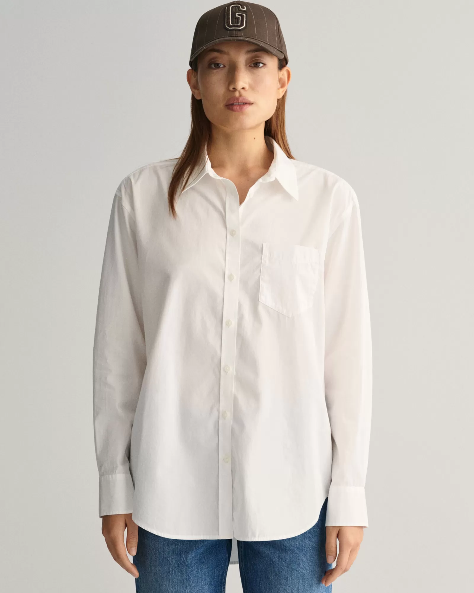 GANT Relaxed Fit Poplin Shirt | Skjortor & Blusar