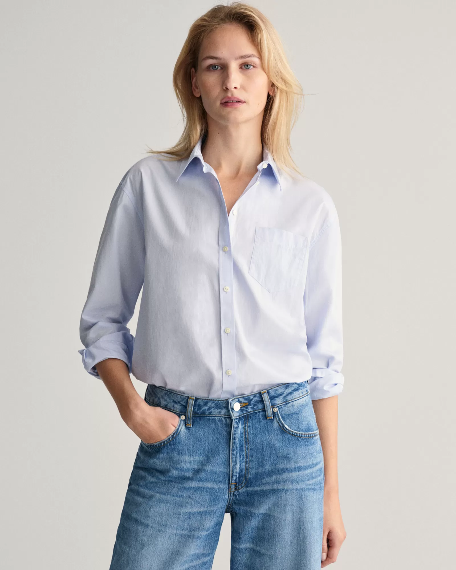 GANT Relaxed Fit Poplin Shirt | Skjortor & Blusar