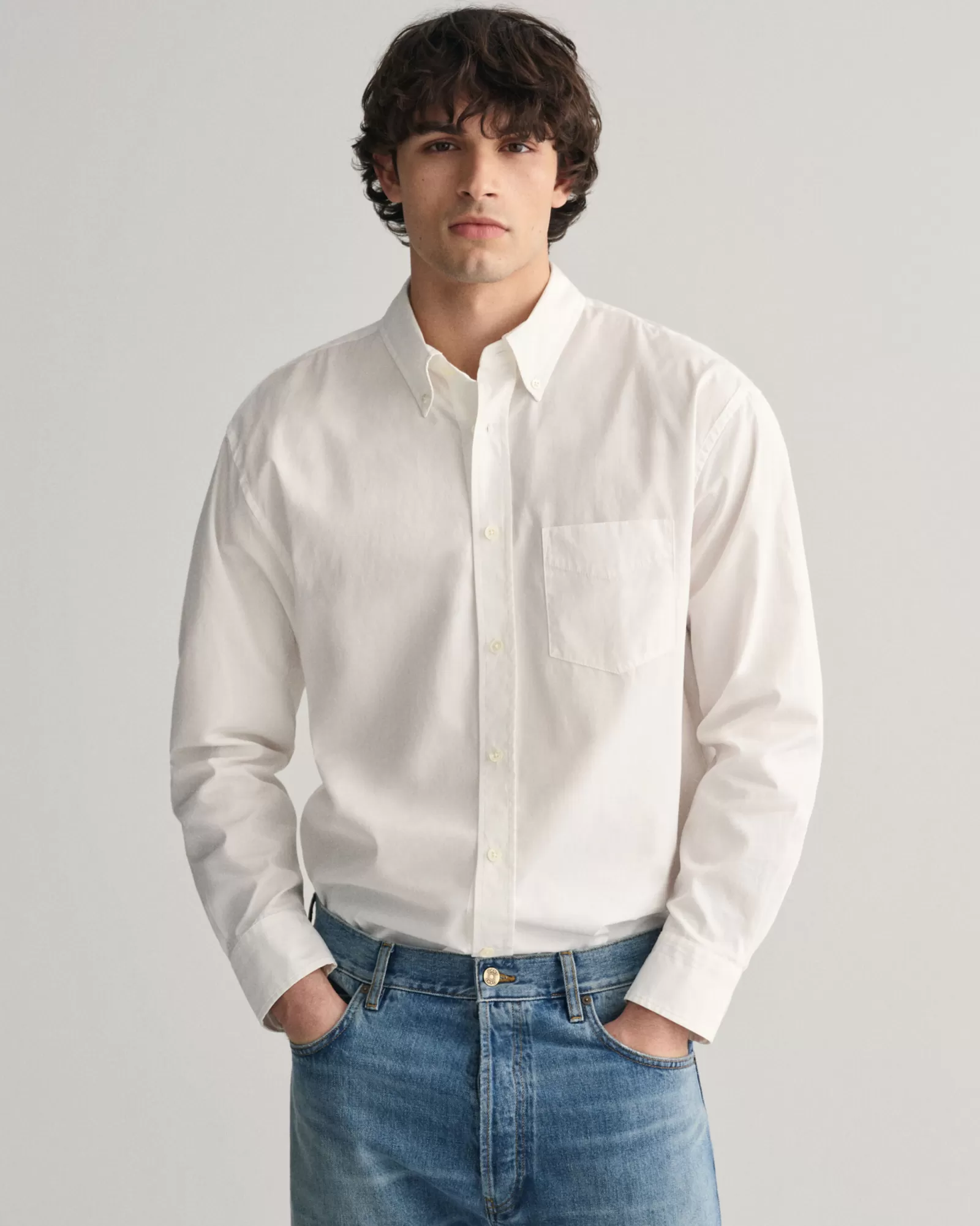 GANT Relaxed Fit Poplin Shirt | Skjortor