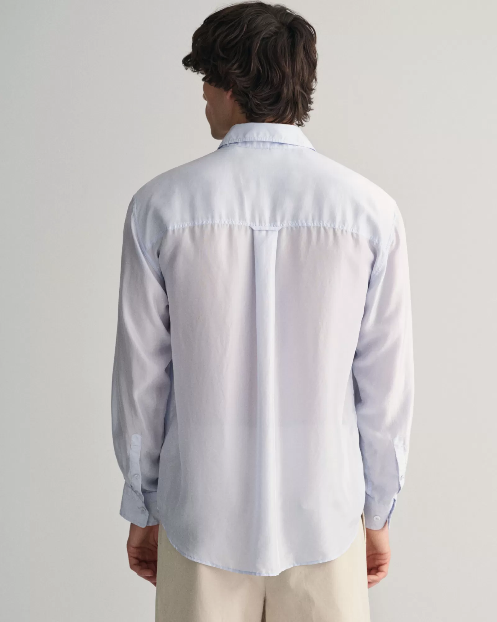 GANT Relaxed Fit Silk Shirt | Skjortor