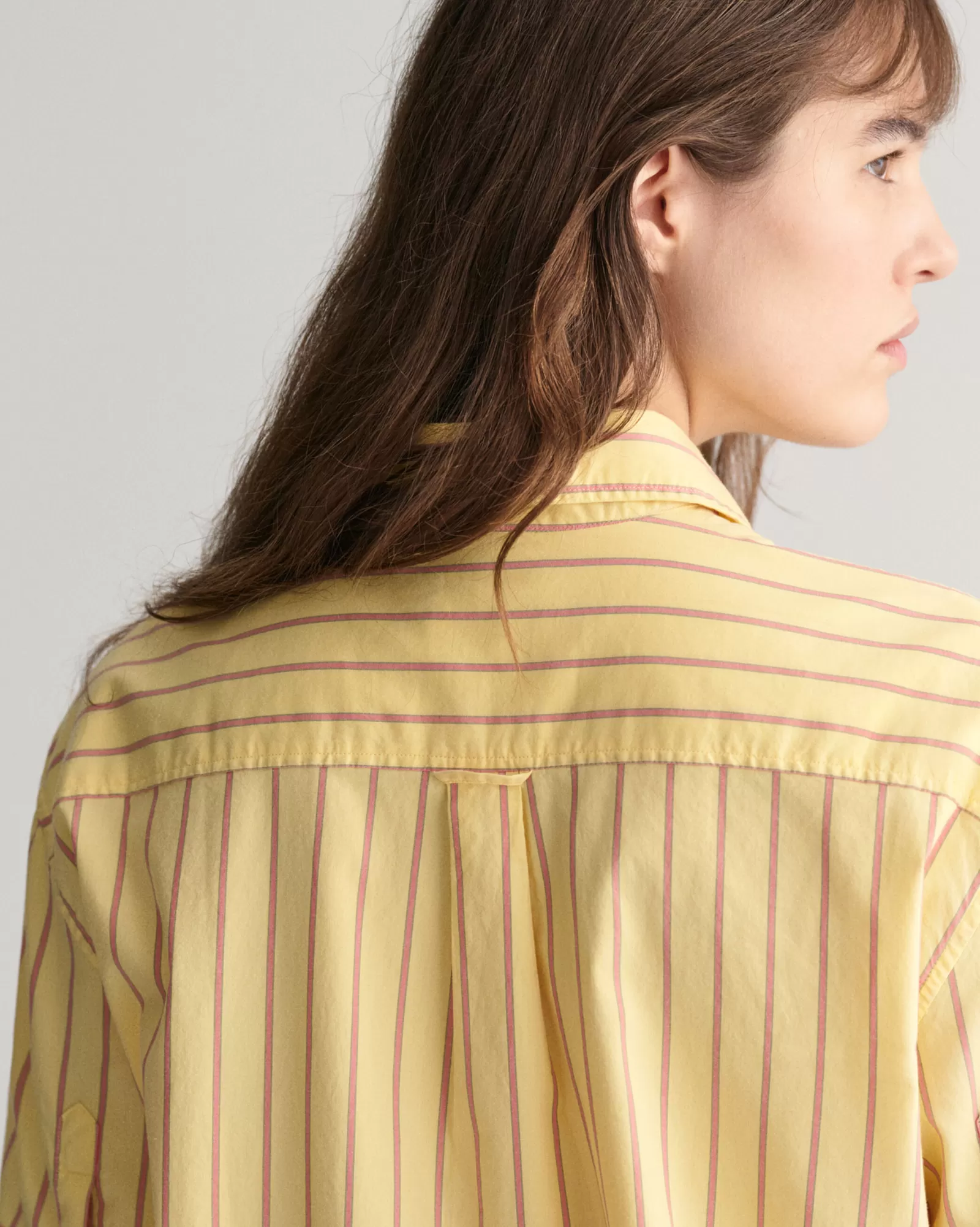 GANT Relaxed Fit Striped Luxury Oxford Short Sleeve Shirt | Skjortor & Blusar