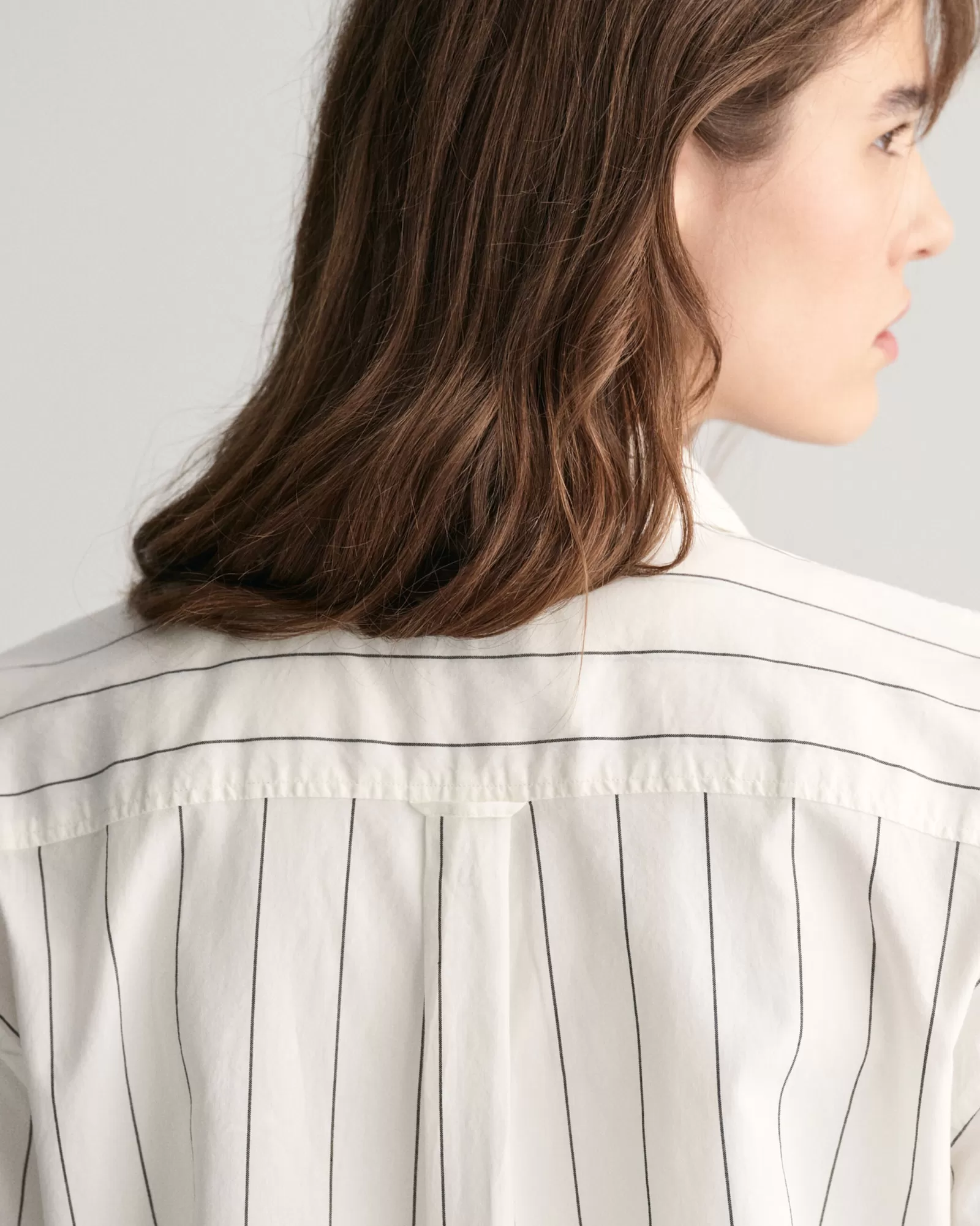 GANT Relaxed Fit Striped Luxury Oxford Short Sleeve Shirt | Skjortor & Blusar