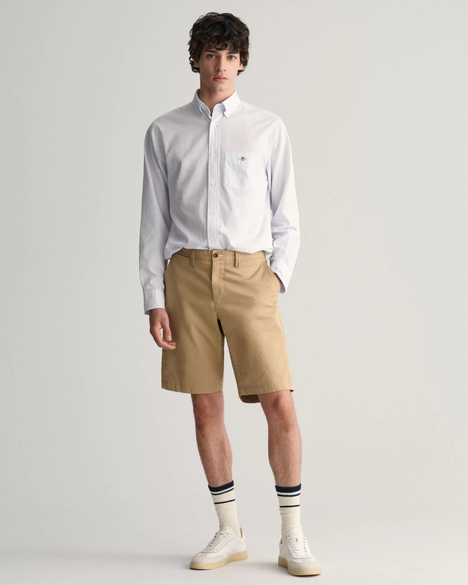 GANT Relaxed Fit Twill Shorts | Shorts