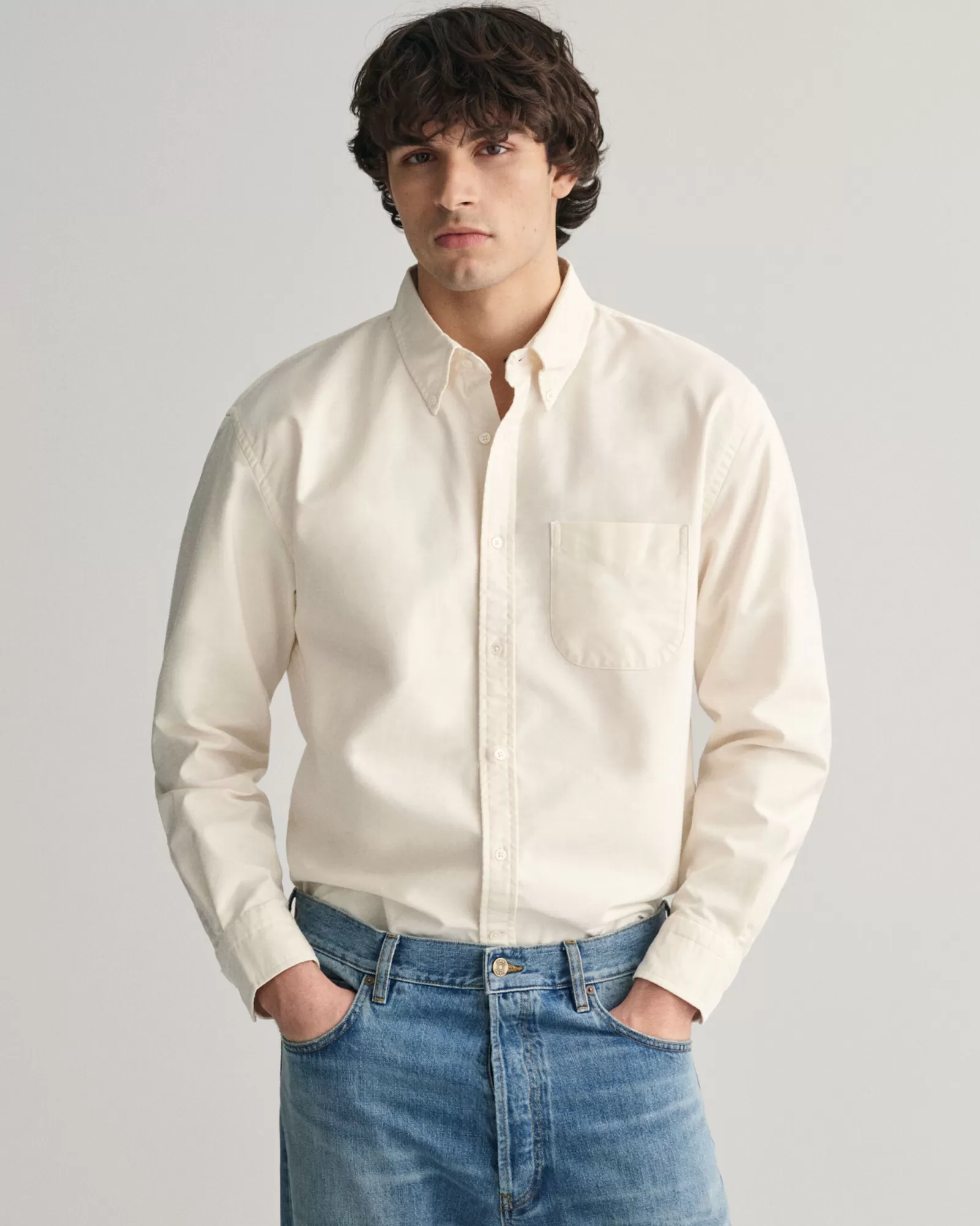 GANT Relaxed Fit US Oxford Shirt | Skjortor