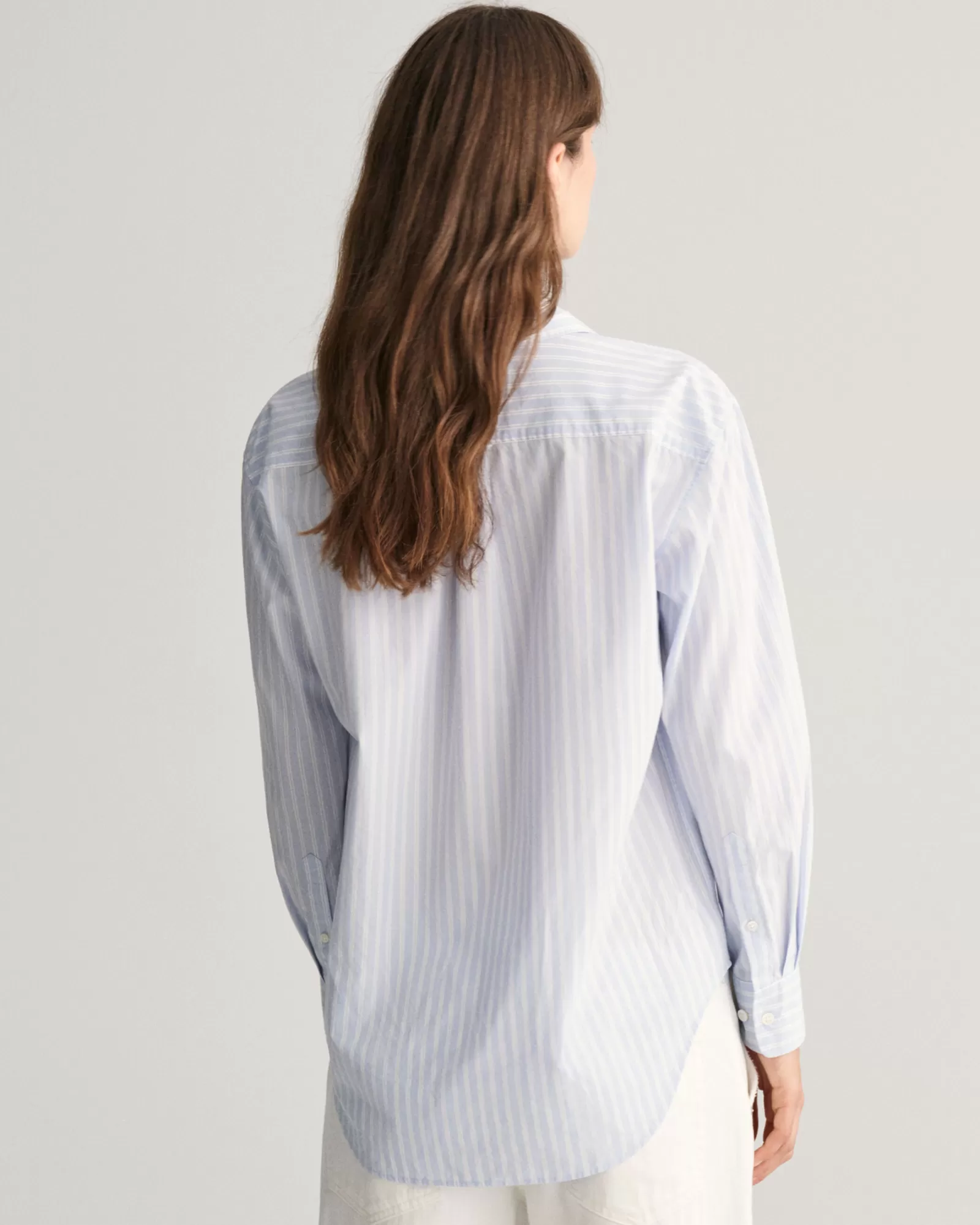 GANT Relaxed Striped Poplin Shirt | Skjortor & Blusar