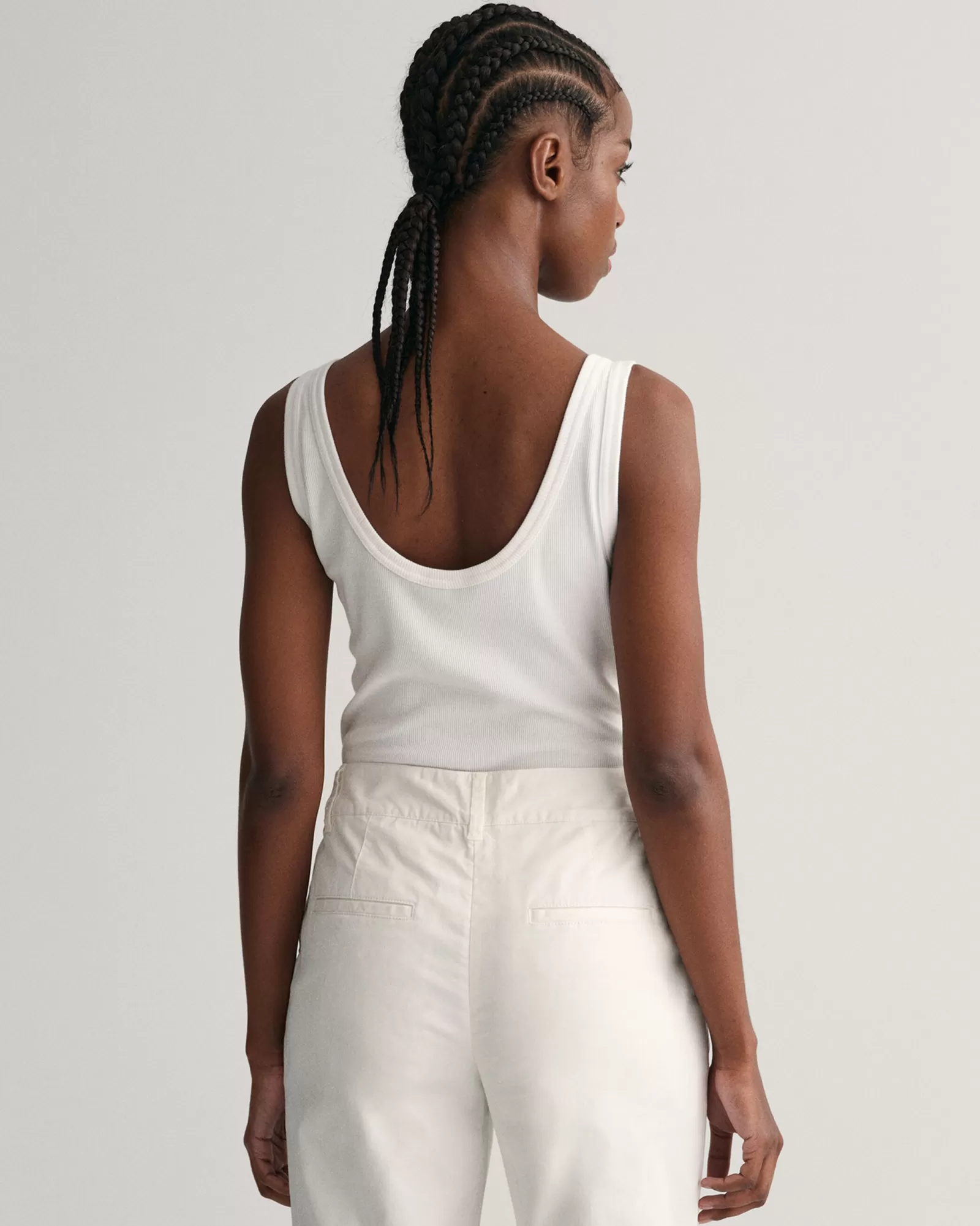 GANT Ribbed Tank Top | T-shirtar & Toppar