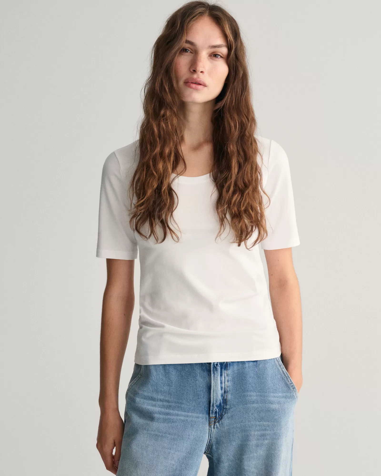 GANT Scoop Neck Top | T-shirtar & Toppar