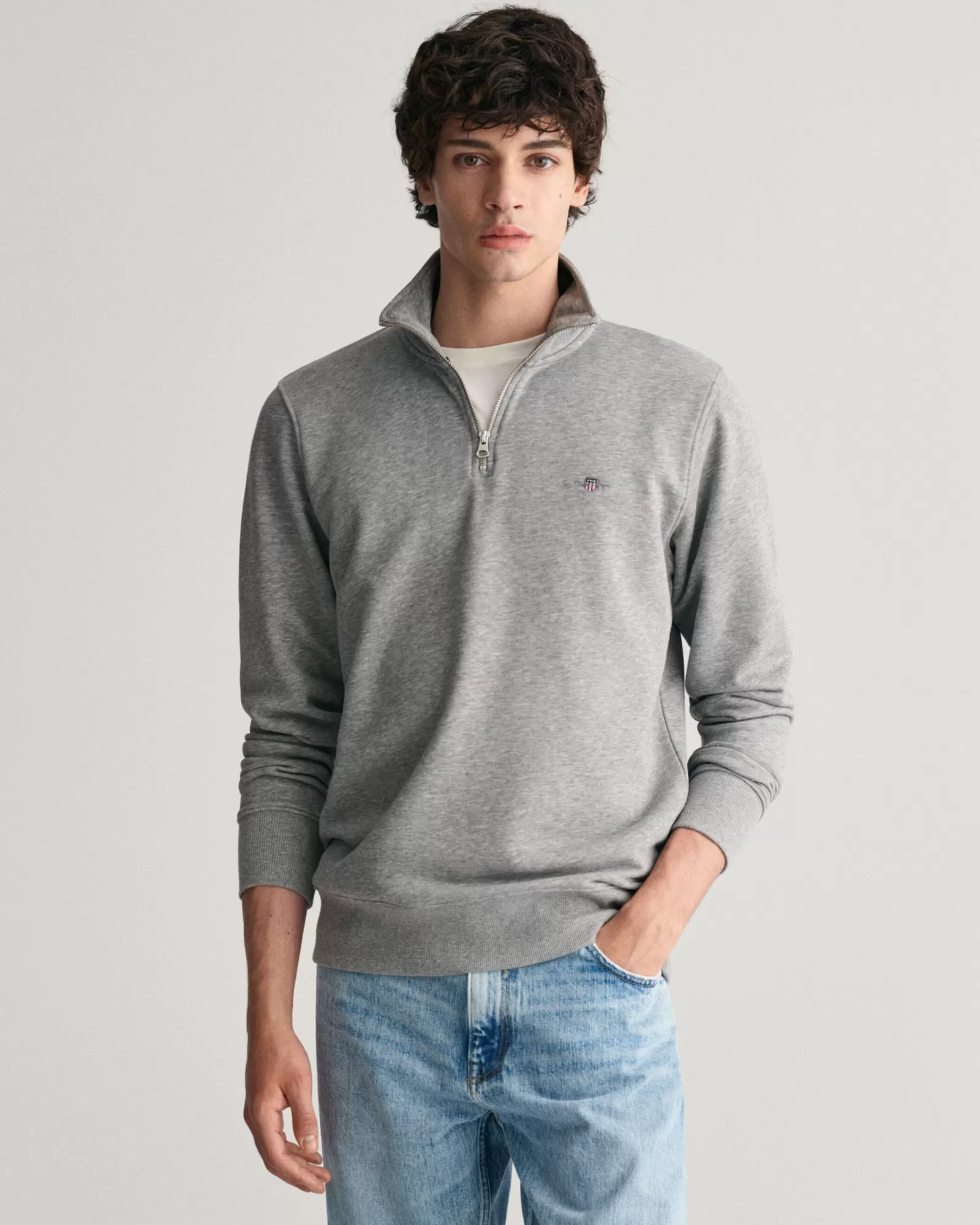 GANT Shield Half-Zip Sweatshirt | Hoodies & Tröjor