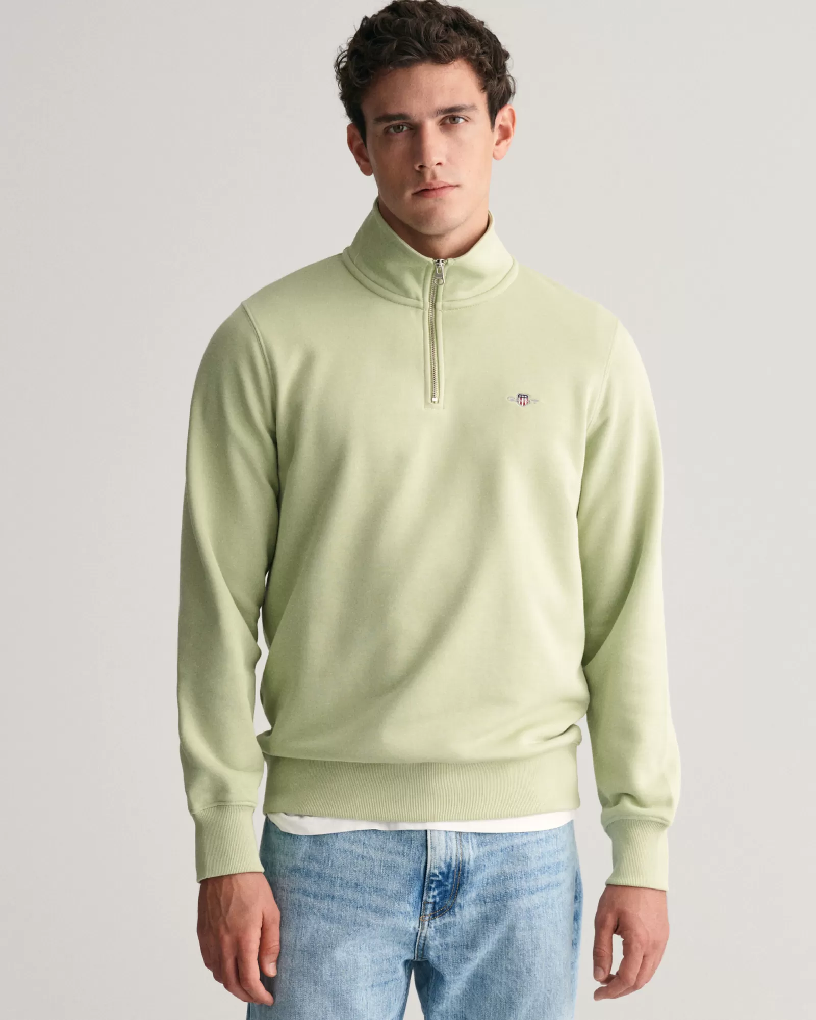 GANT Shield Half-Zip Sweatshirt | Hoodies & Tröjor