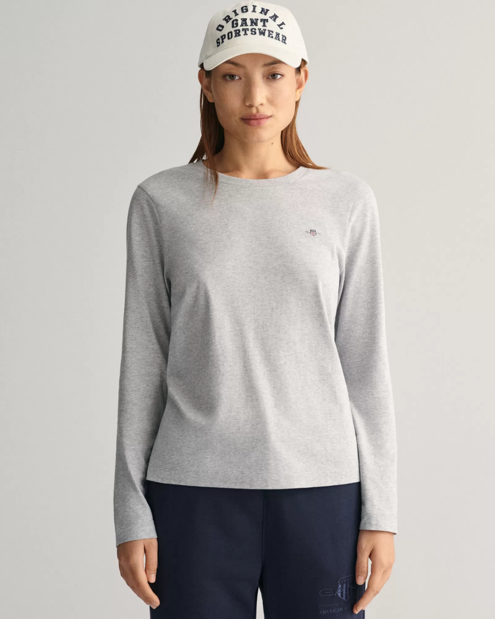 GANT Shield Long Sleeve T-Shirt | T-shirtar & Toppar