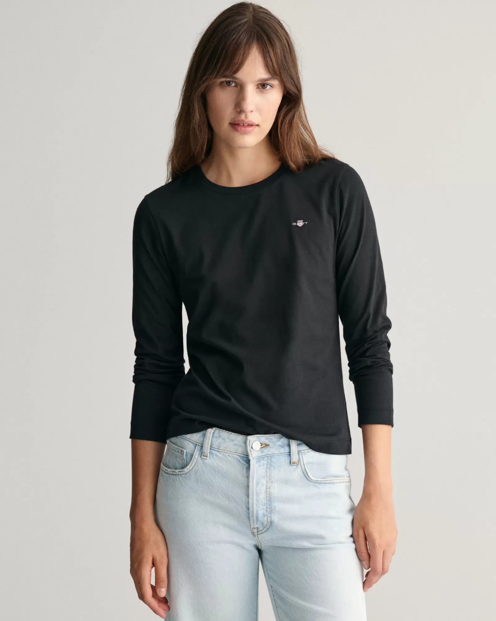 GANT Shield Long Sleeve T-Shirt | T-shirtar & Toppar