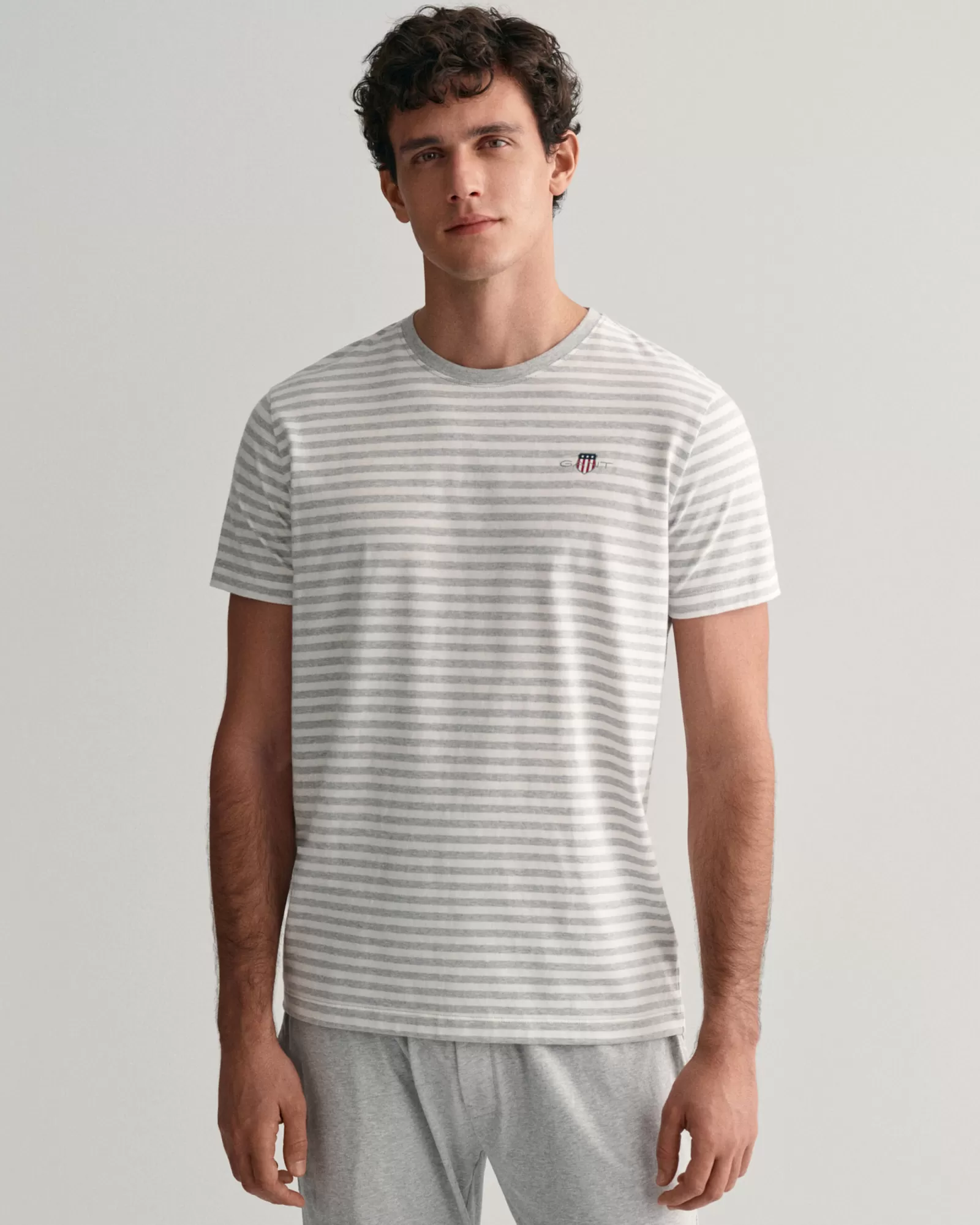 GANT Shield Striped Pajama T-Shirt | Underkläder