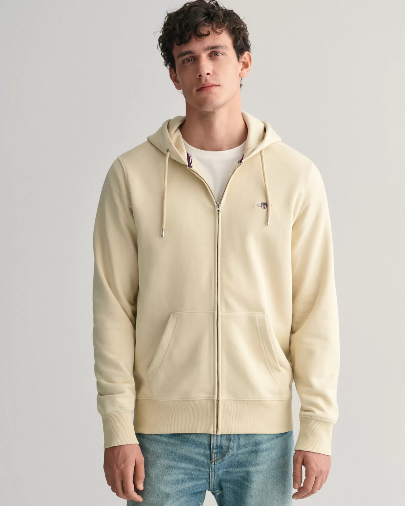 GANT Shield Zip Hoodie | Hoodies & Tröjor