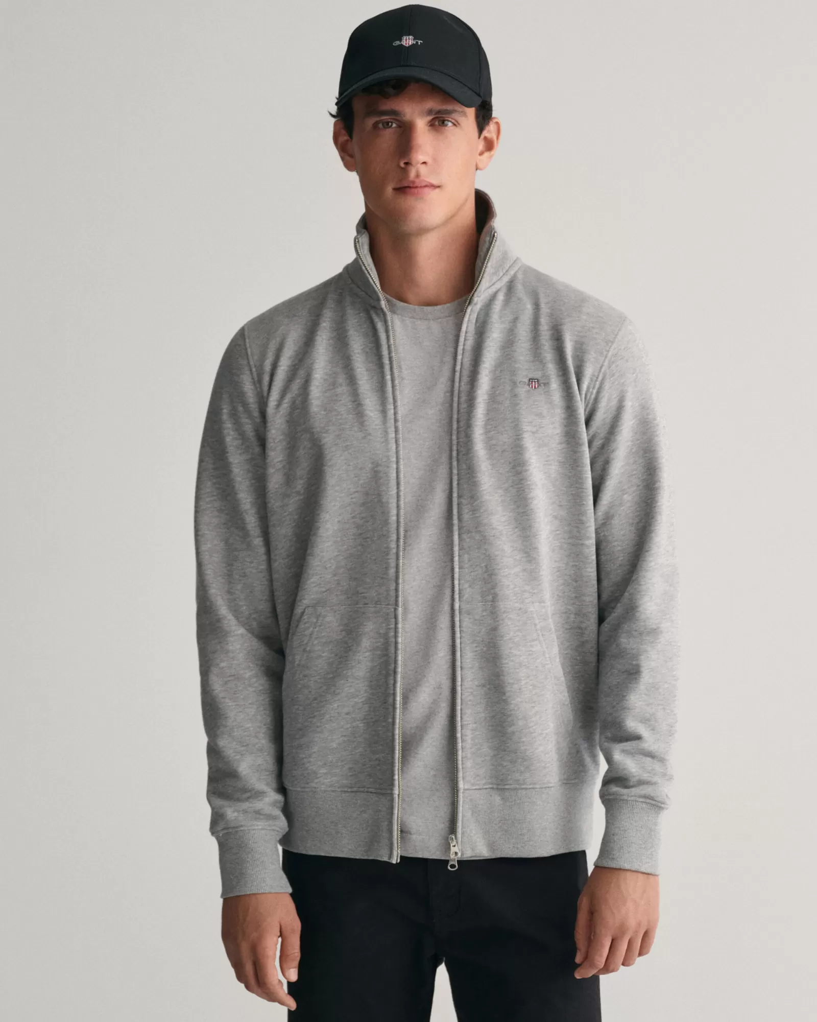 GANT Shield Zip Sweatshirt | Hoodies & Tröjor