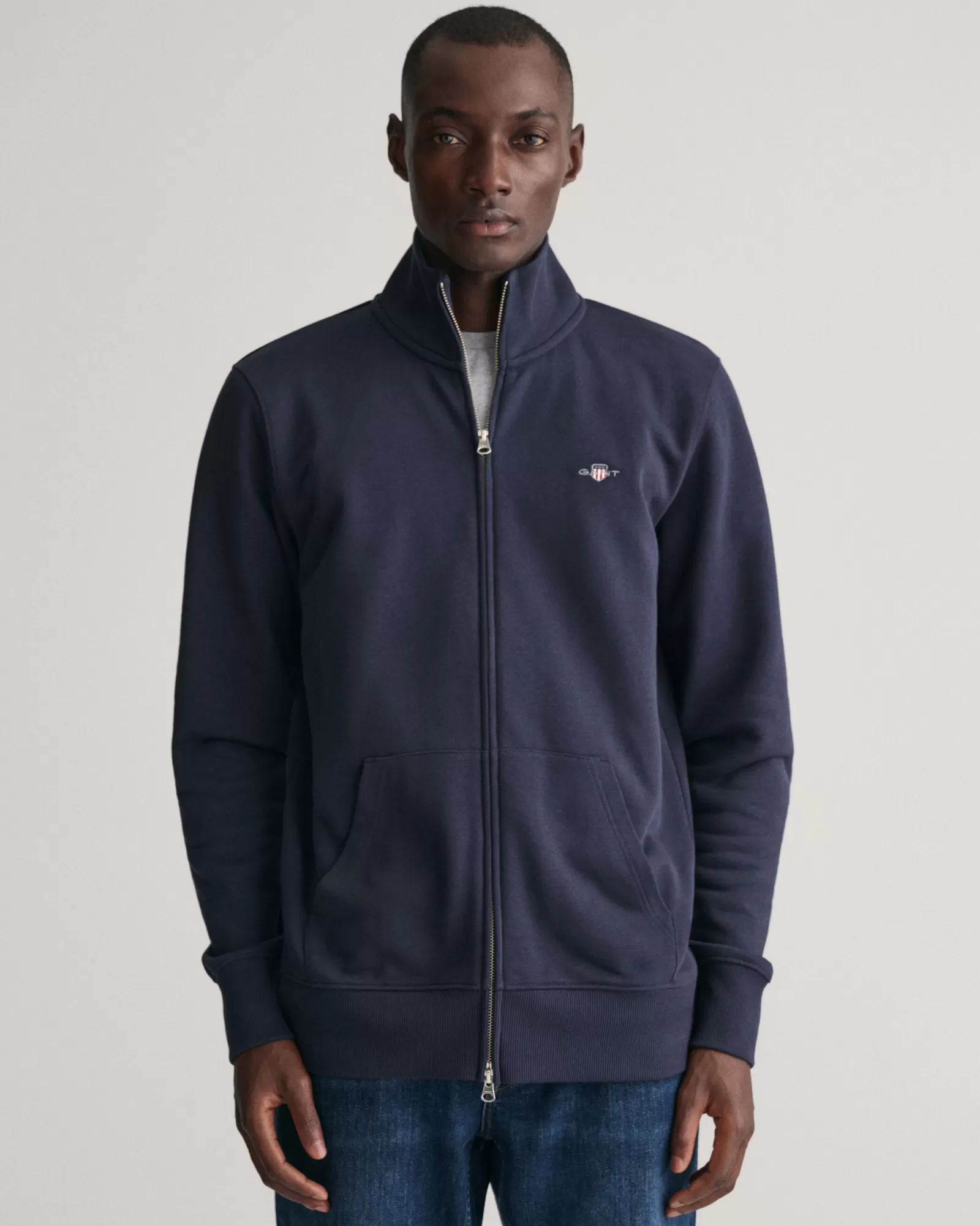 GANT Shield Zip Sweatshirt | Hoodies & Tröjor