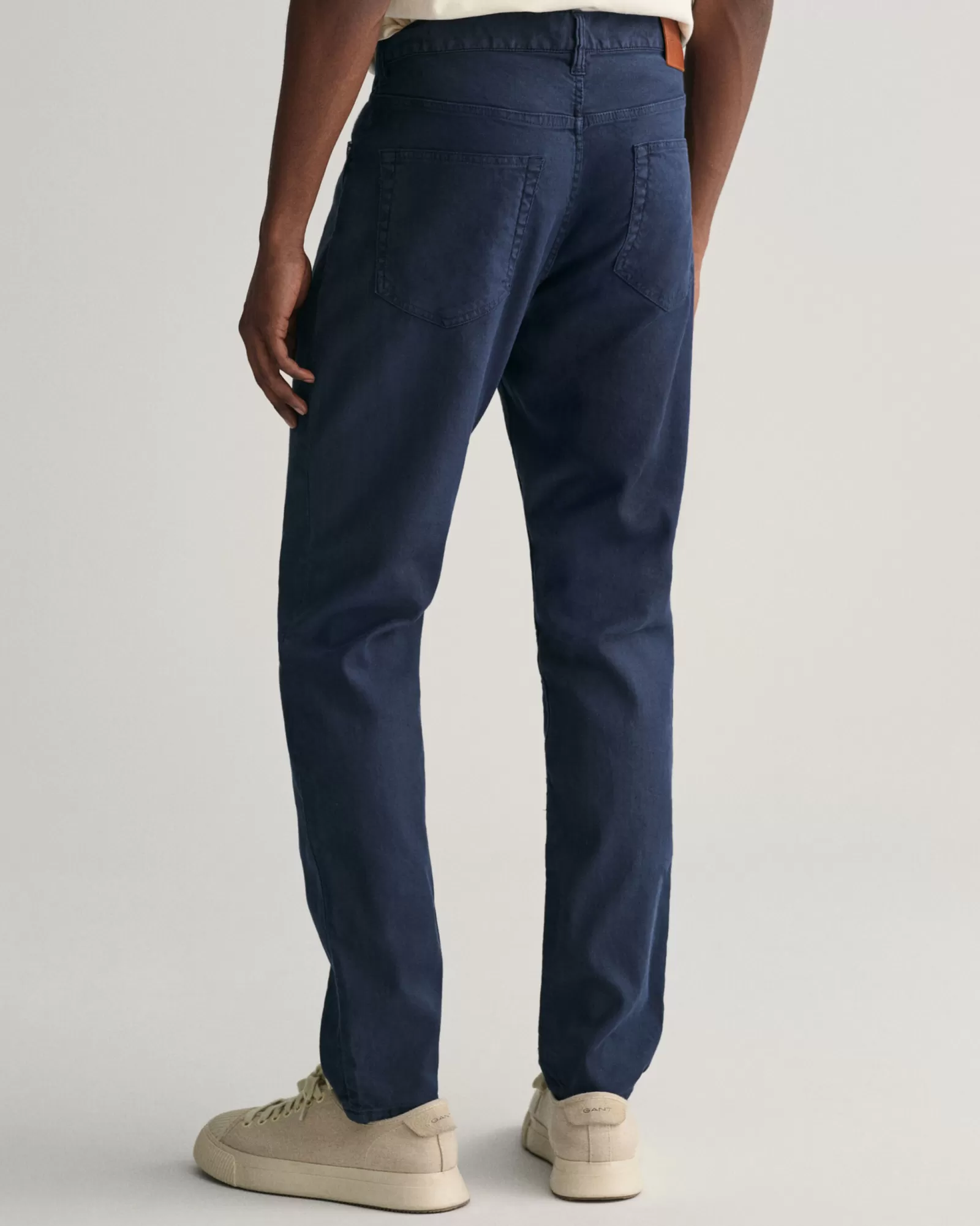 GANT Slim Fit Cotton Linen Jeans | Jeans