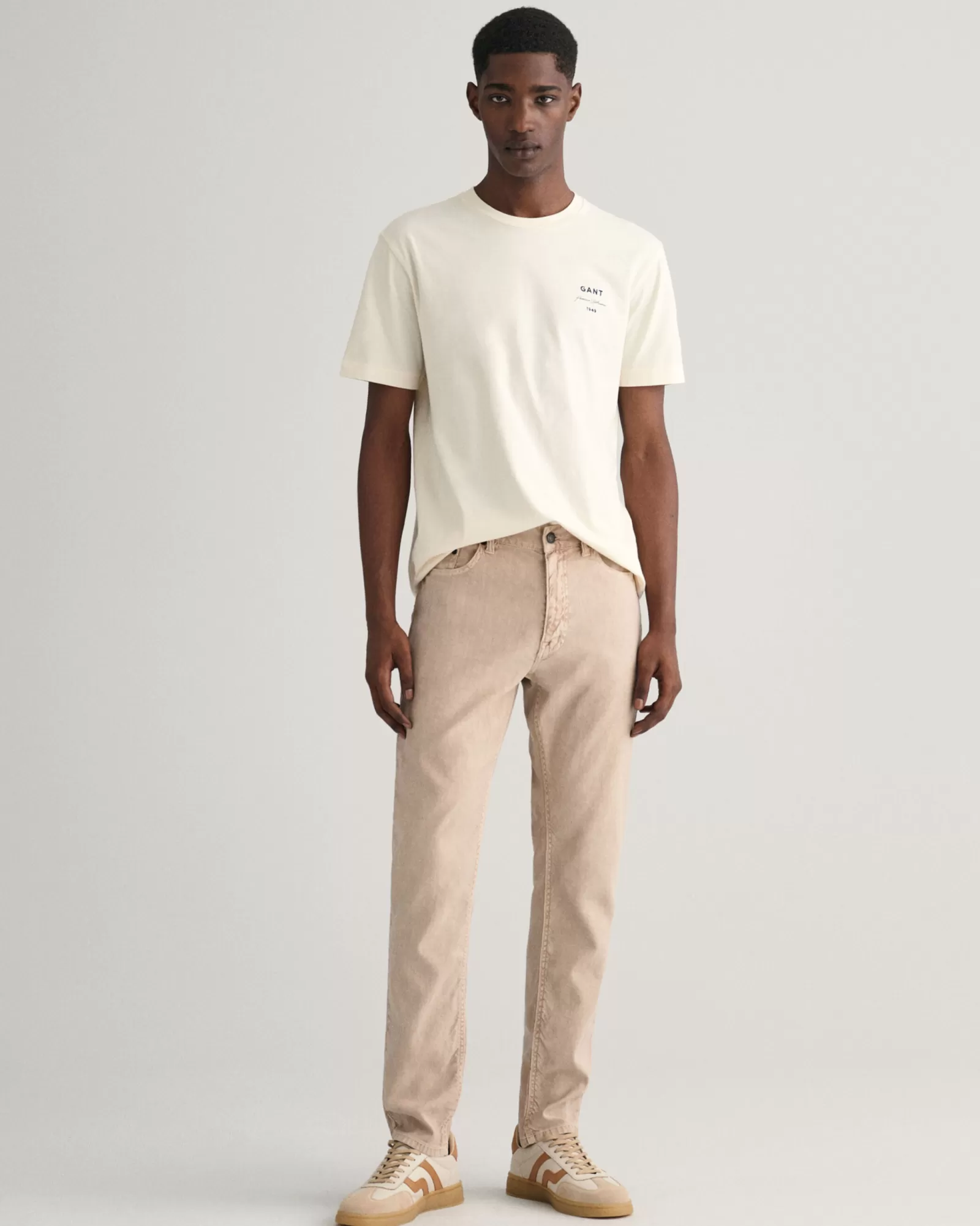 GANT Slim Fit Cotton Linen Jeans | Jeans