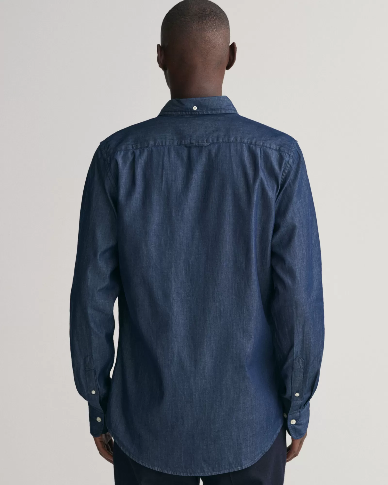 GANT Slim Fit Indigo Shirt | Skjortor