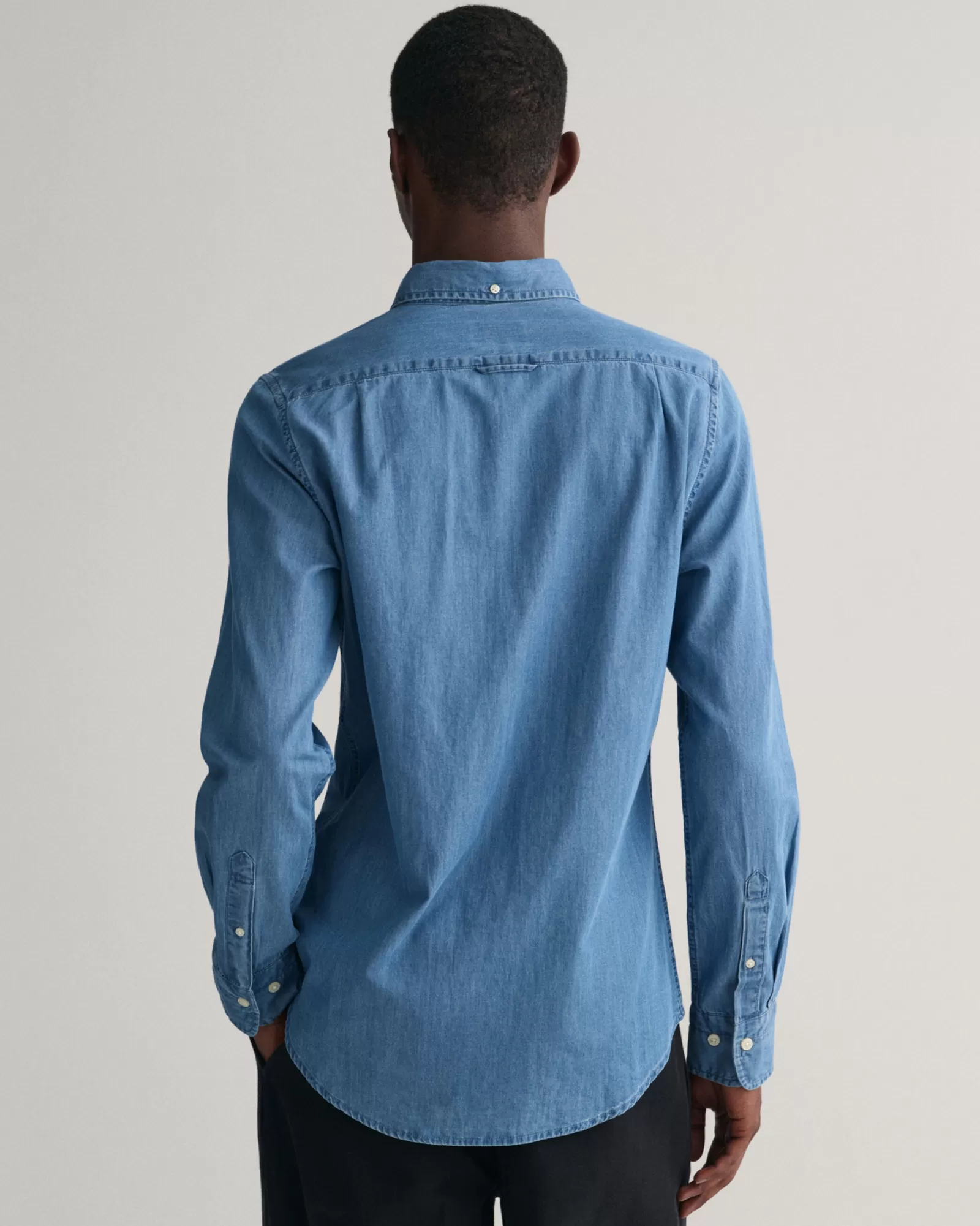 GANT Slim Fit Indigo Shirt | Skjortor