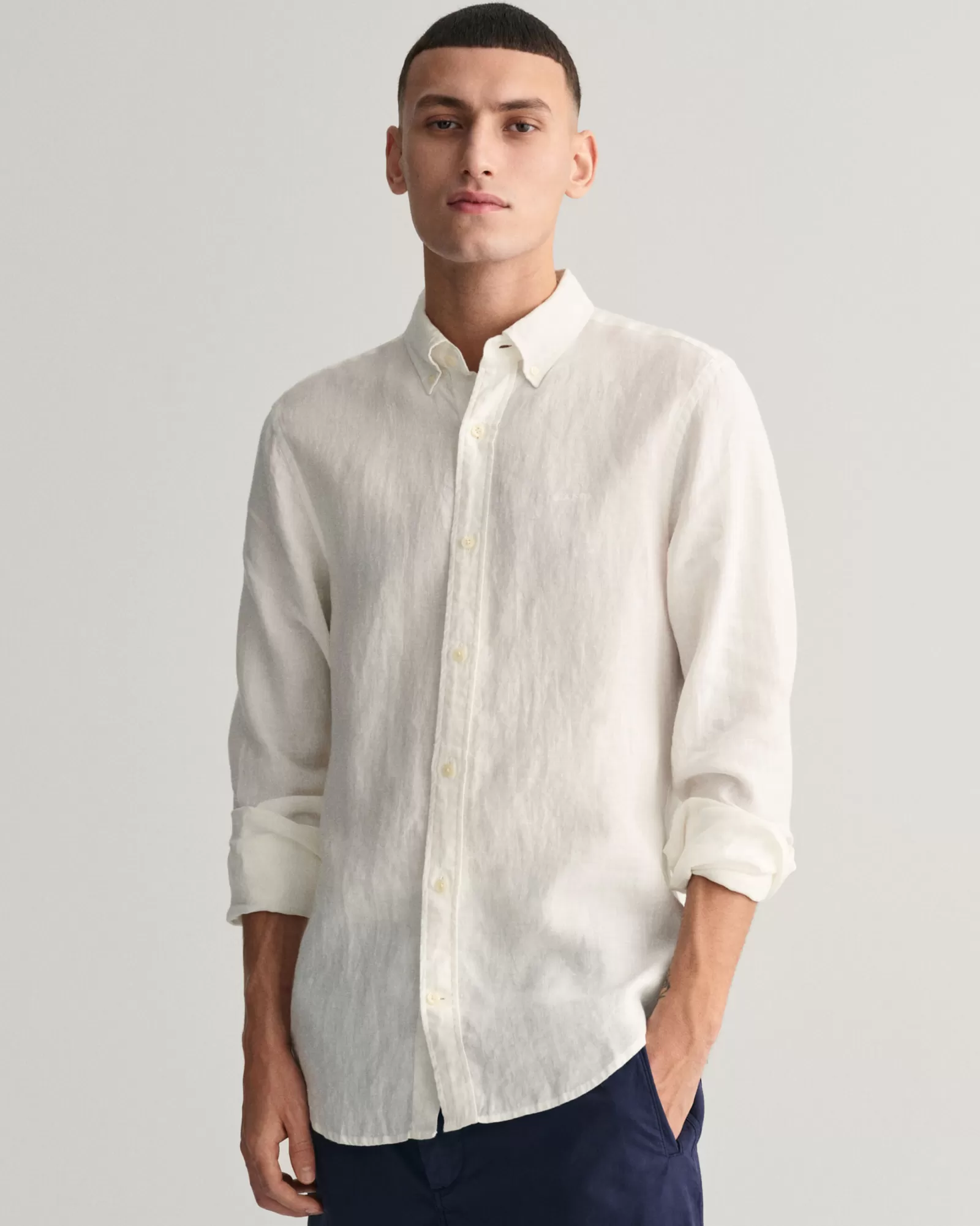 GANT Slim Fit Linen Shirt | Skjortor