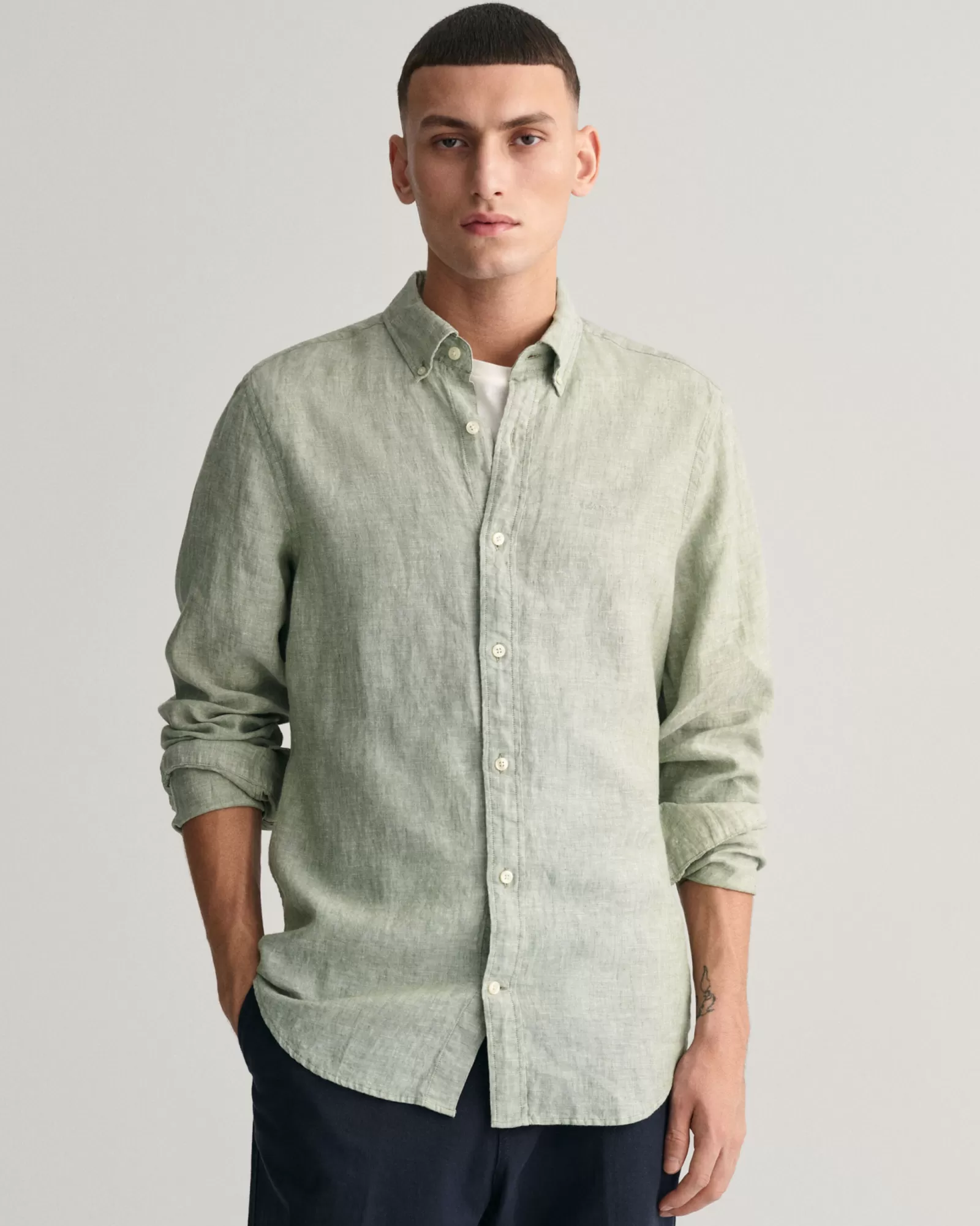 GANT Slim Fit Linen Shirt | Skjortor