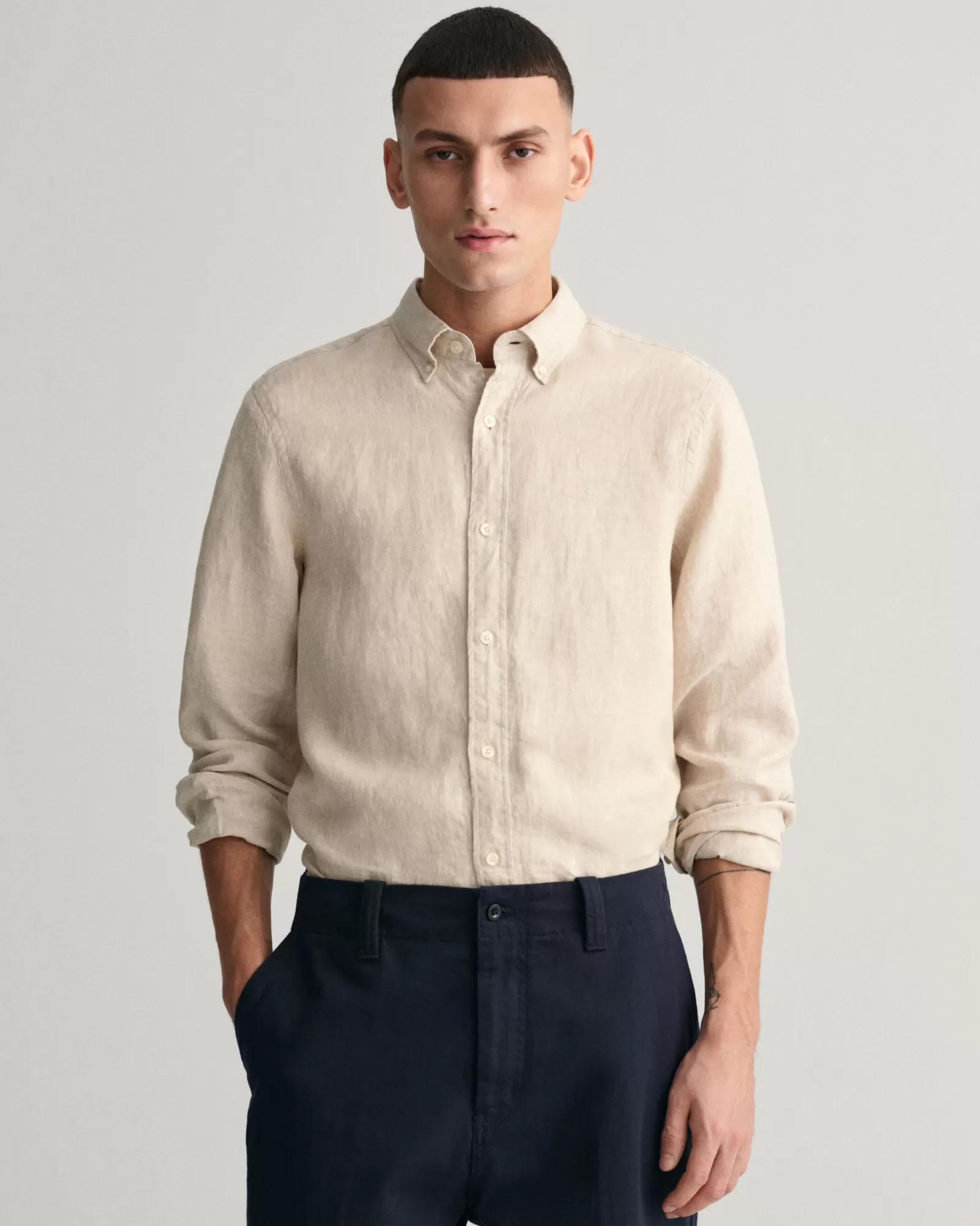 GANT Slim Fit Linen Shirt | Skjortor