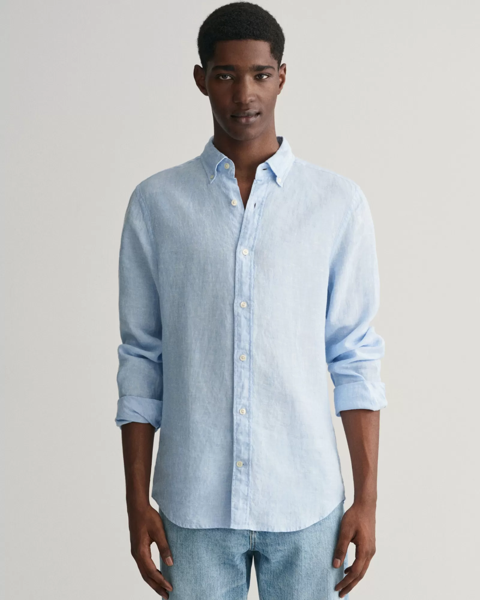 GANT Slim Fit Linen Shirt | Skjortor