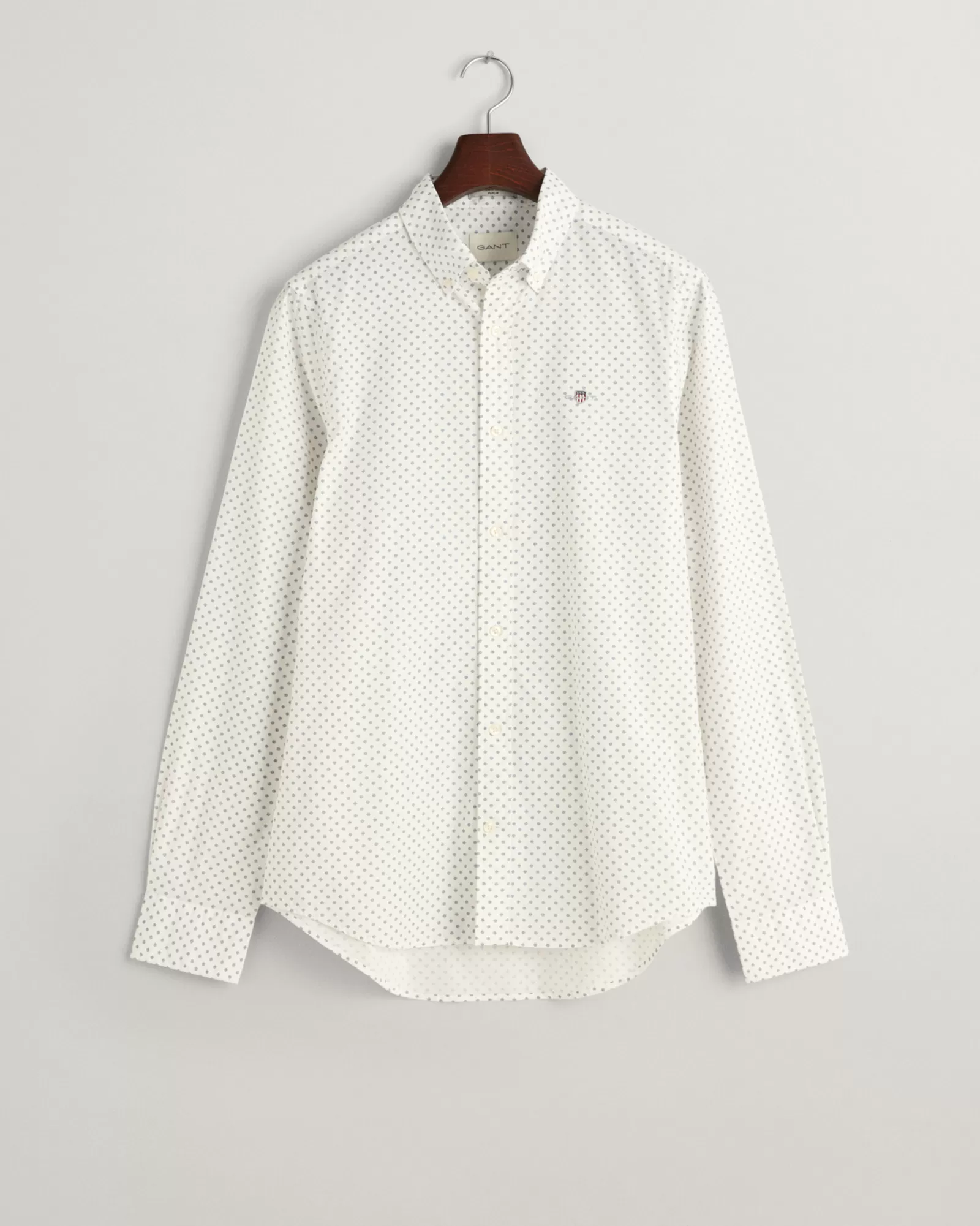 GANT Slim Fit Micro Print Shirt | Skjortor