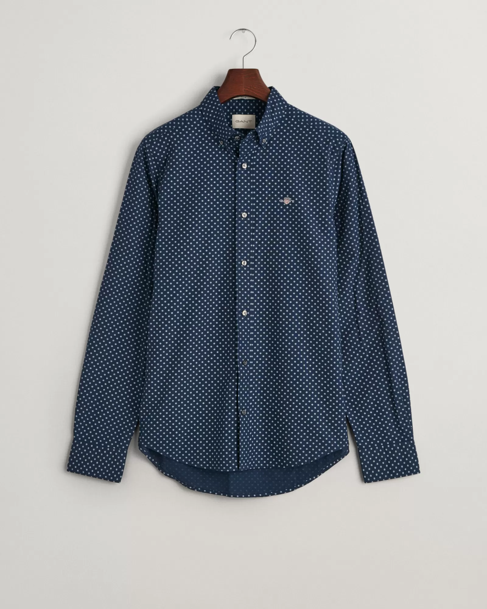 GANT Slim Fit Micro Print Shirt | Skjortor