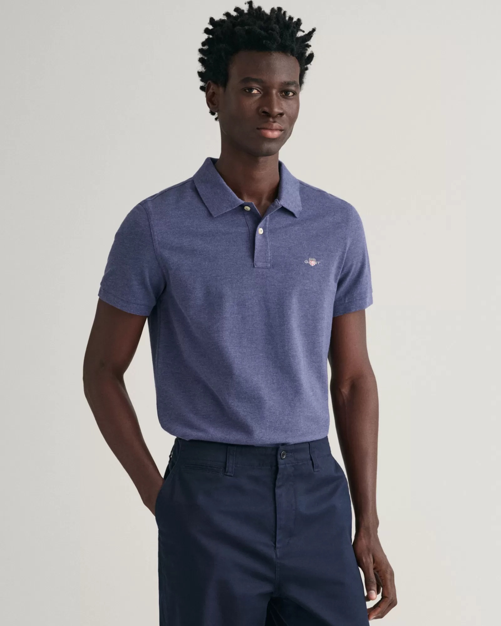 GANT Slim Fit Shield Piqué Polo Shirt | Pikéer