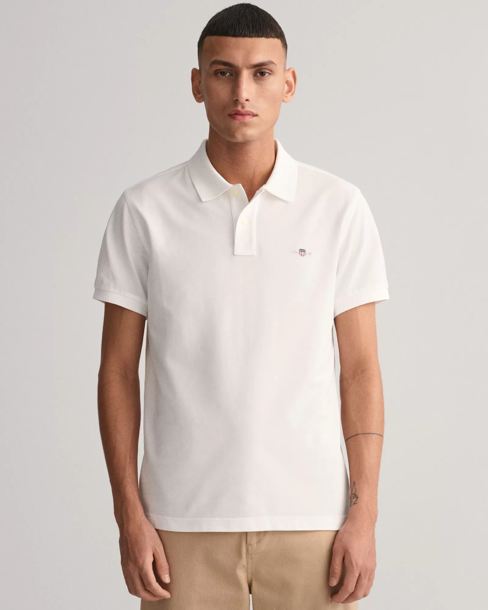 GANT Slim Fit Shield Piqué Polo Shirt | Pikéer