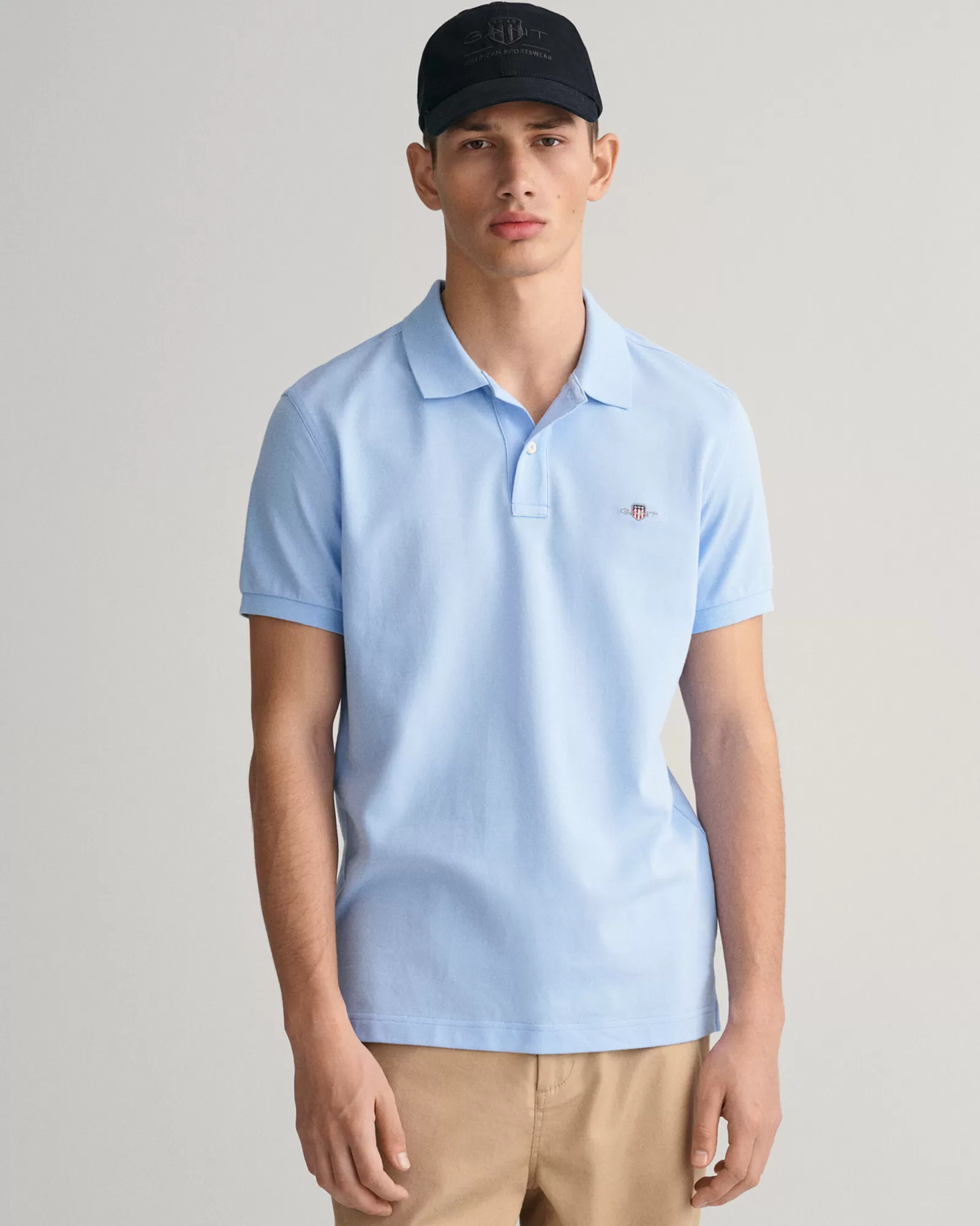 GANT Slim Fit Shield Piqué Polo Shirt | Pikéer