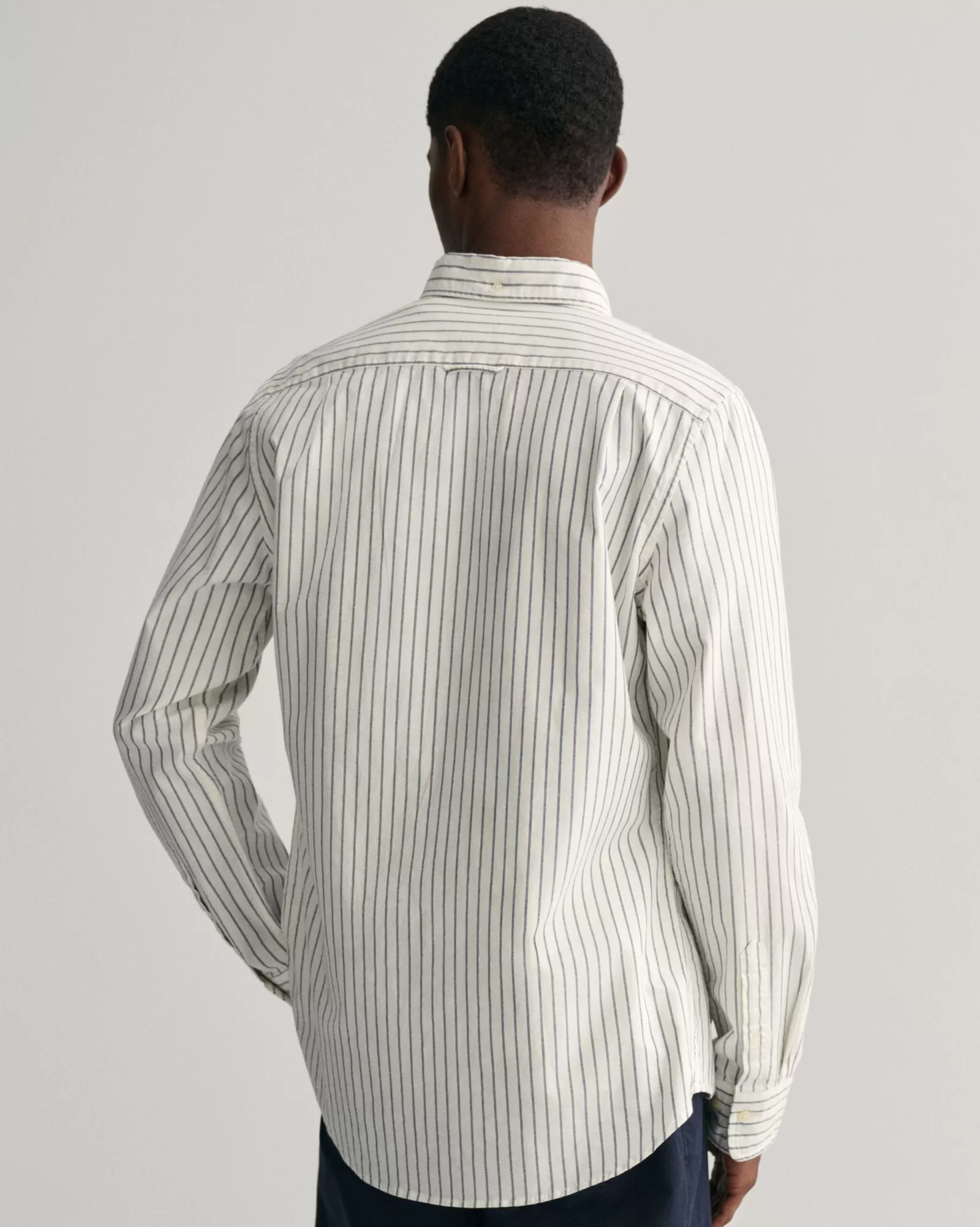 GANT Slim Fit Striped Oxford Stretch Shirt | Skjortor