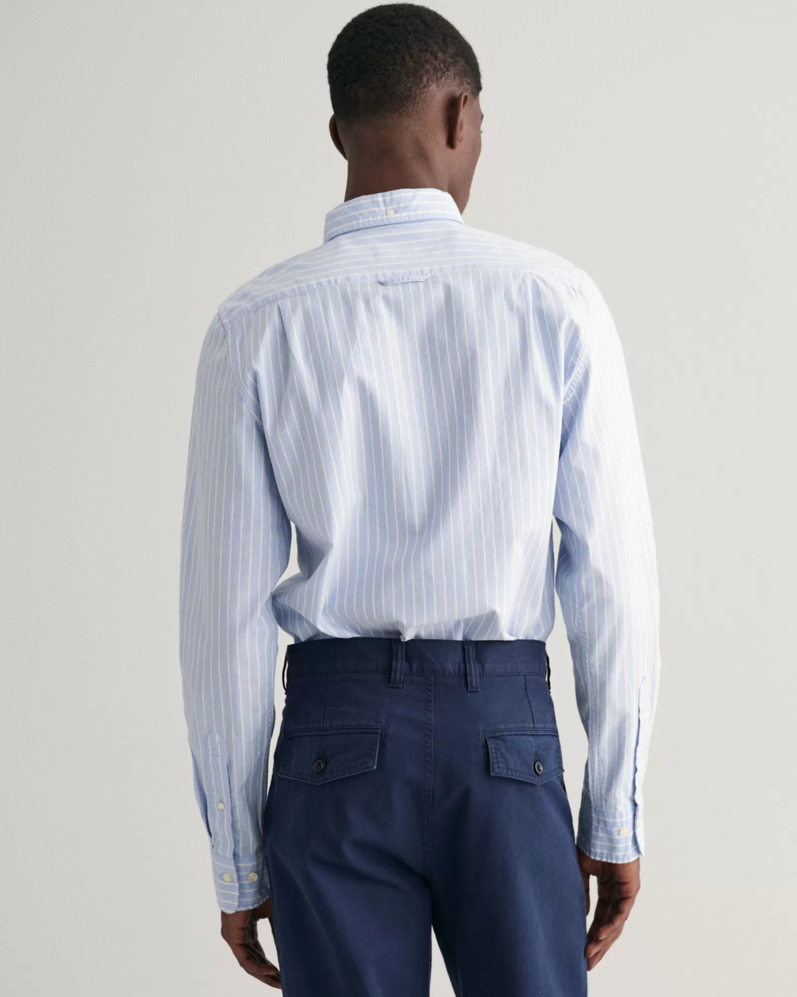 GANT Slim Fit Striped Oxford Stretch Shirt | Skjortor