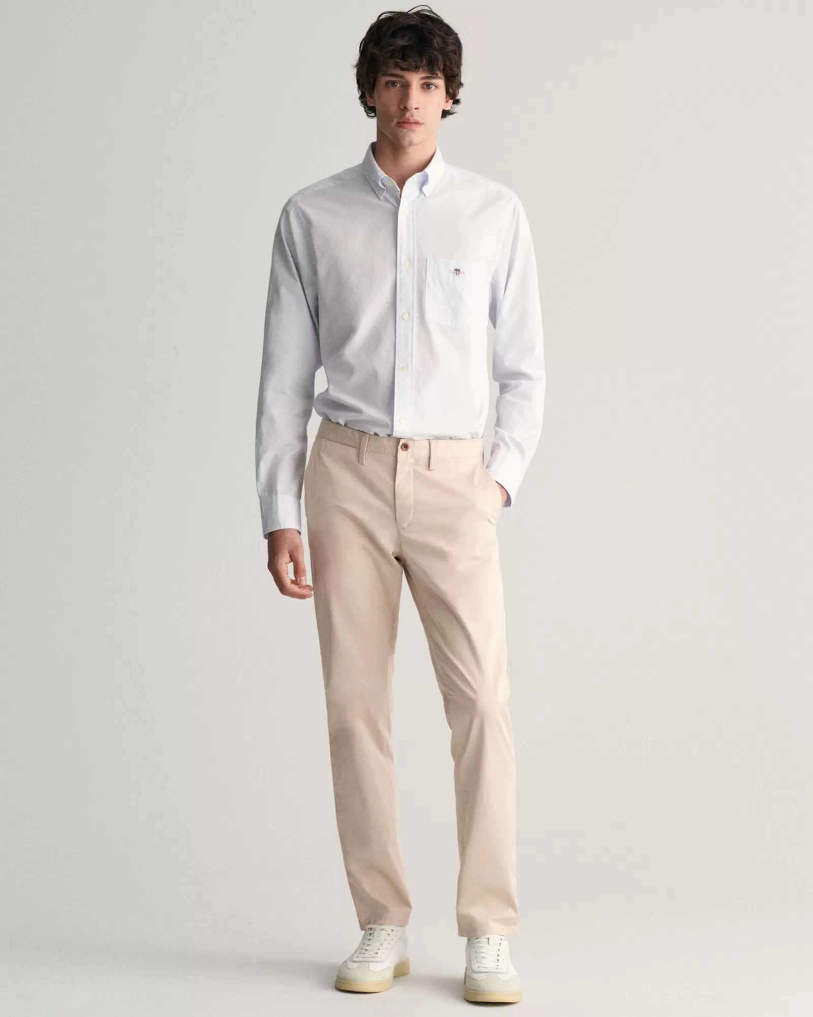 GANT Slim Fit Twill Chinos | Byxor & Chinos