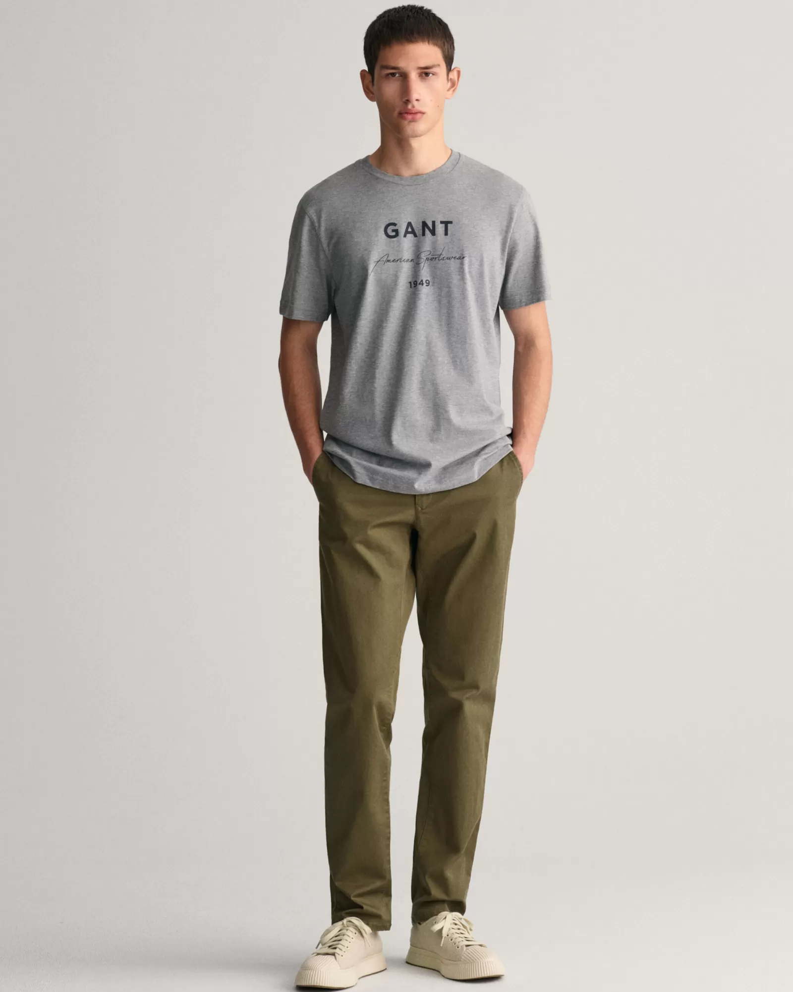 GANT Slim Fit Twill Chinos | Byxor & Chinos