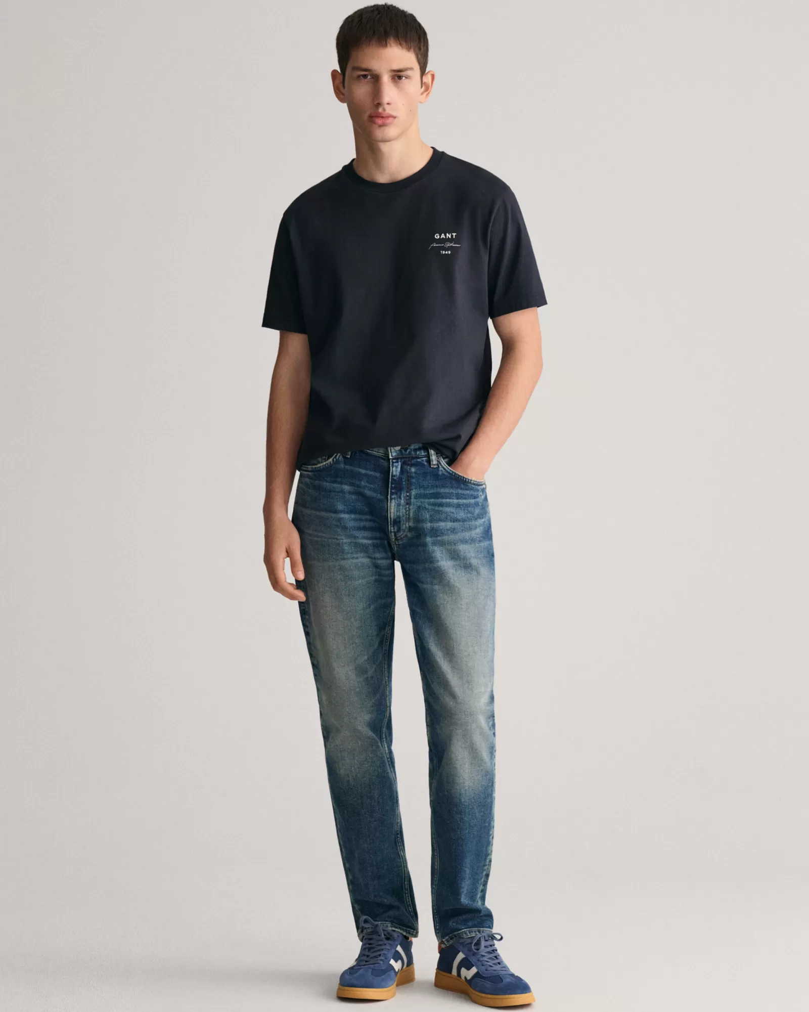 GANT Slim Fit Vintage Wash Jeans | Jeans