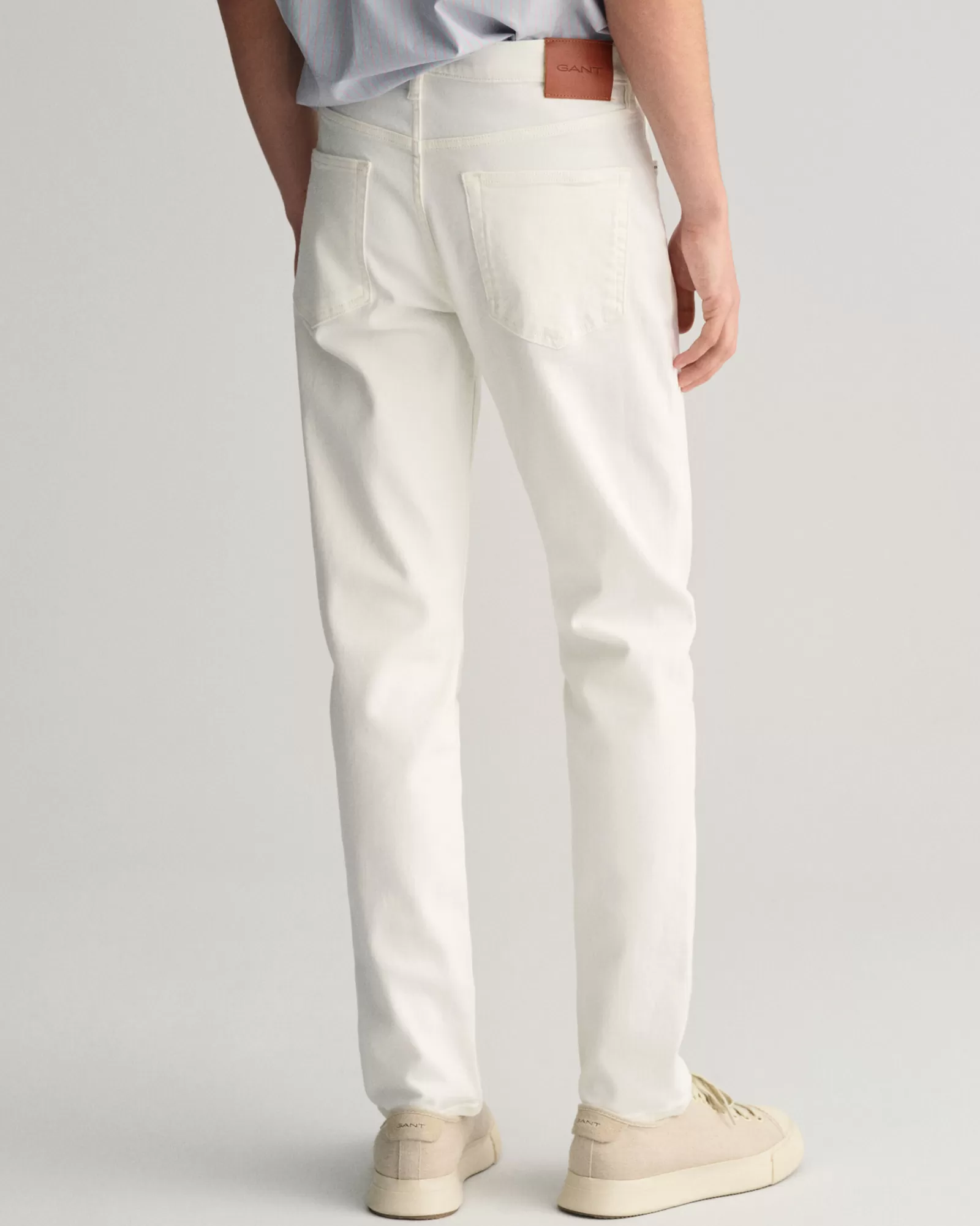 GANT Slim Fit White Jeans | Jeans