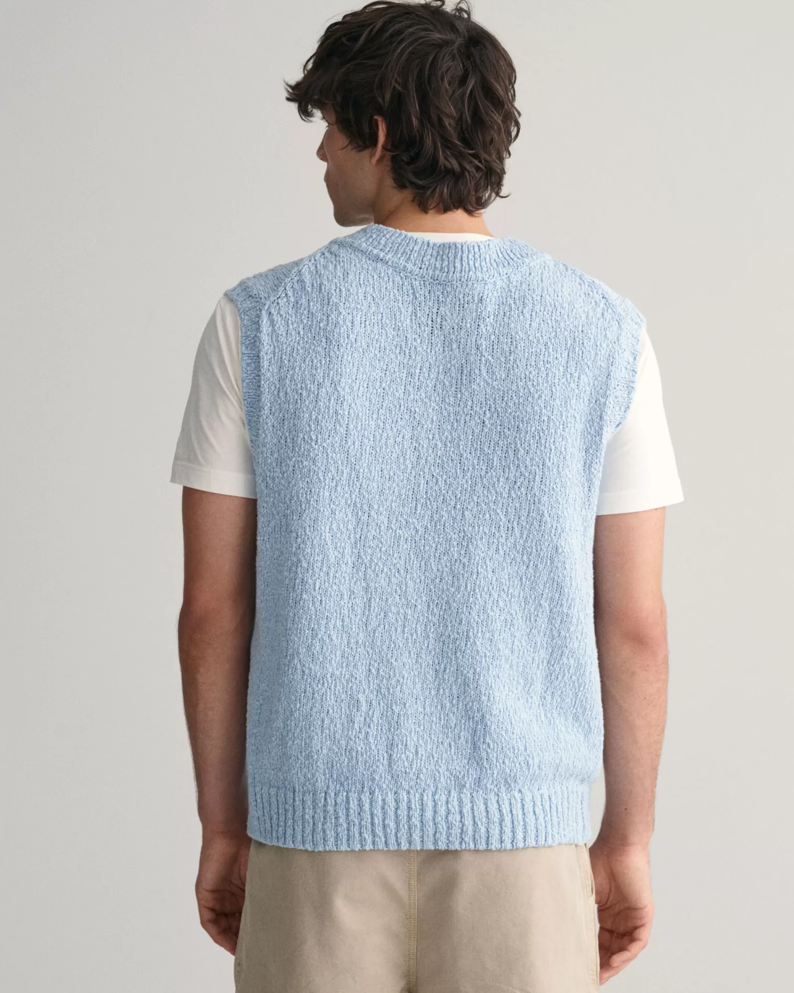 GANT Slub Textured Cotton Vest | Stickat