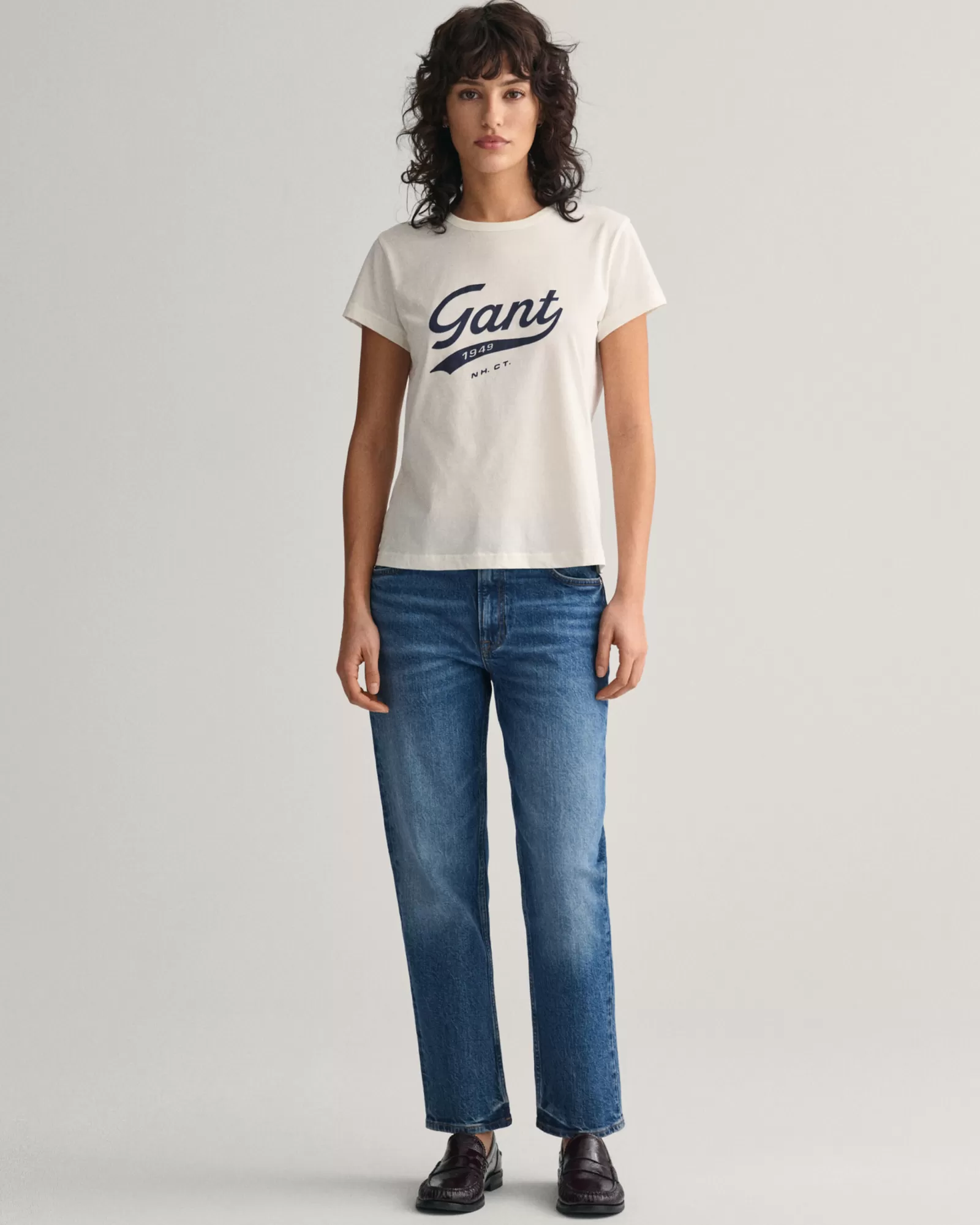 GANT Straight Leg Cropped Jeans | Jeans