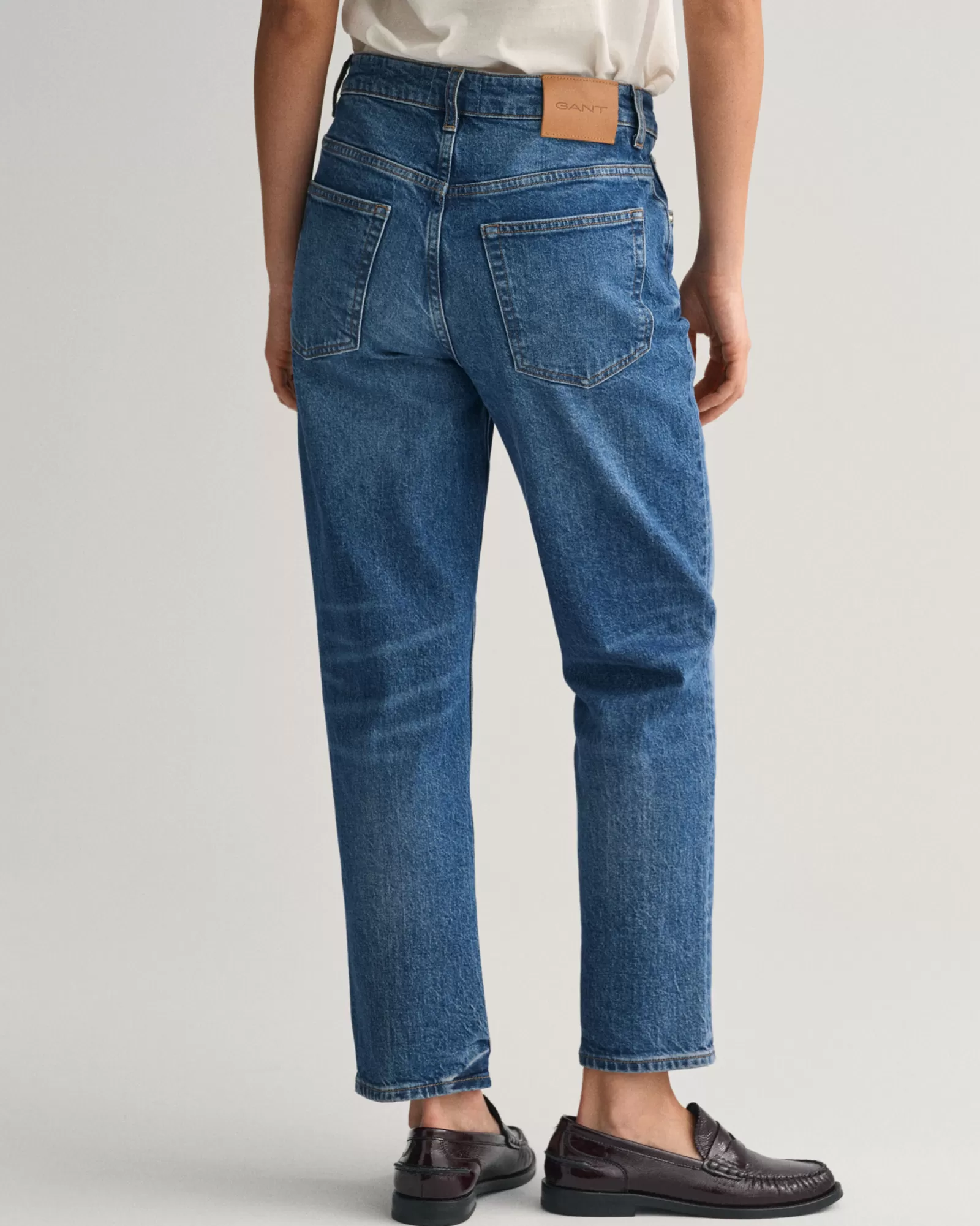 GANT Straight Leg Cropped Jeans | Jeans