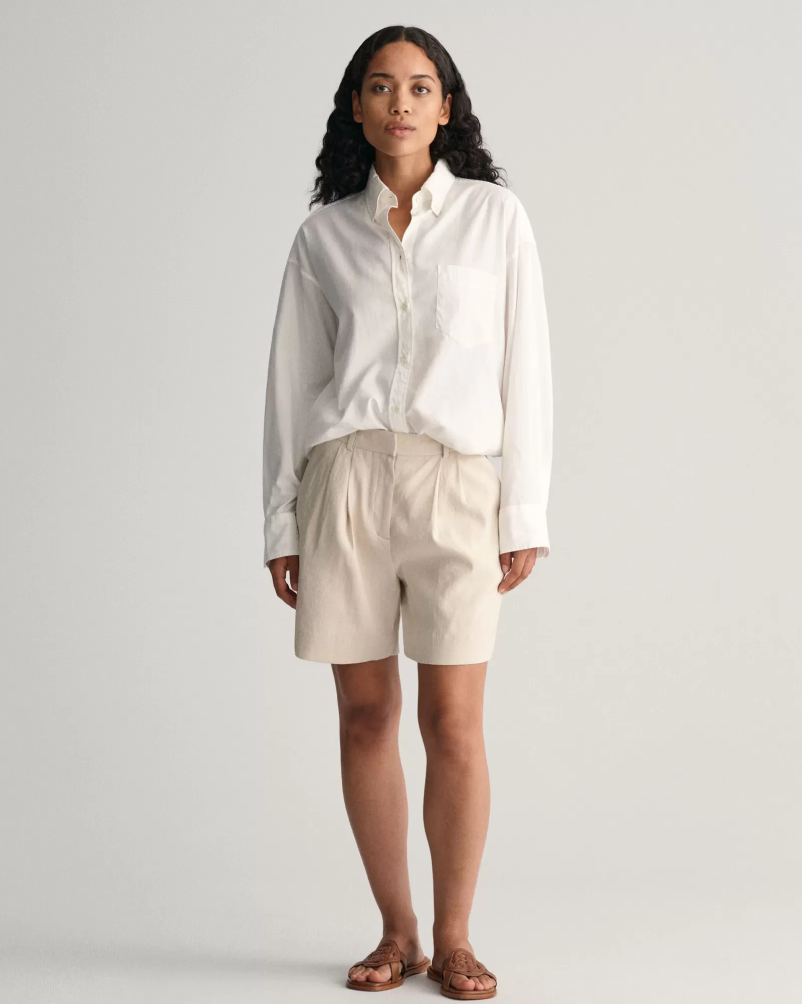 GANT Stretch Linen Tailored Shorts | Shorts